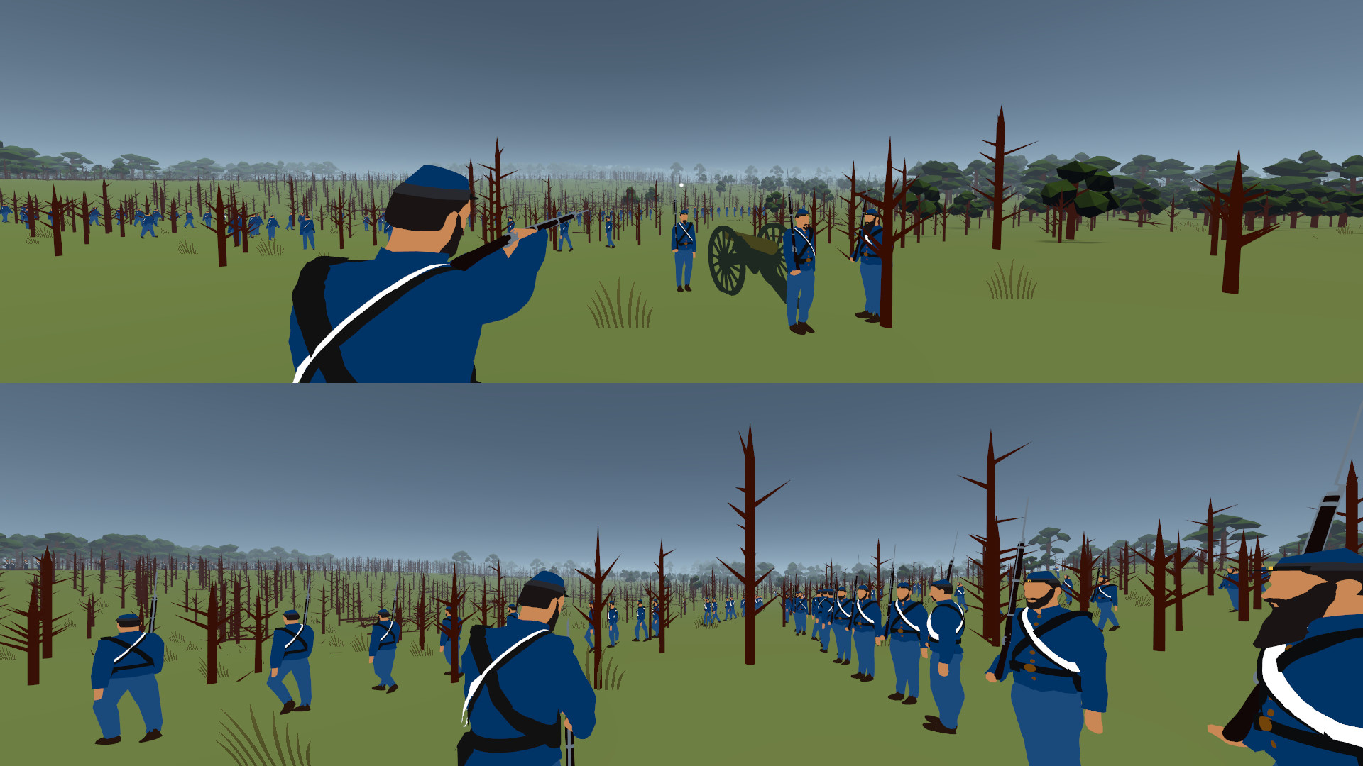 Rebel Reenactment: Battle of the Wilderness