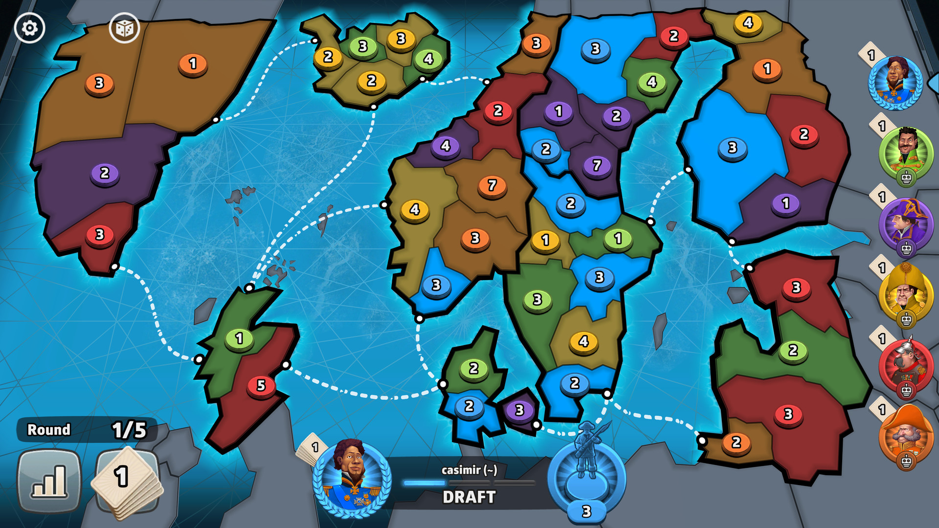 Risk: Global Domination – Countries &amp; Continents 2 Map Pack