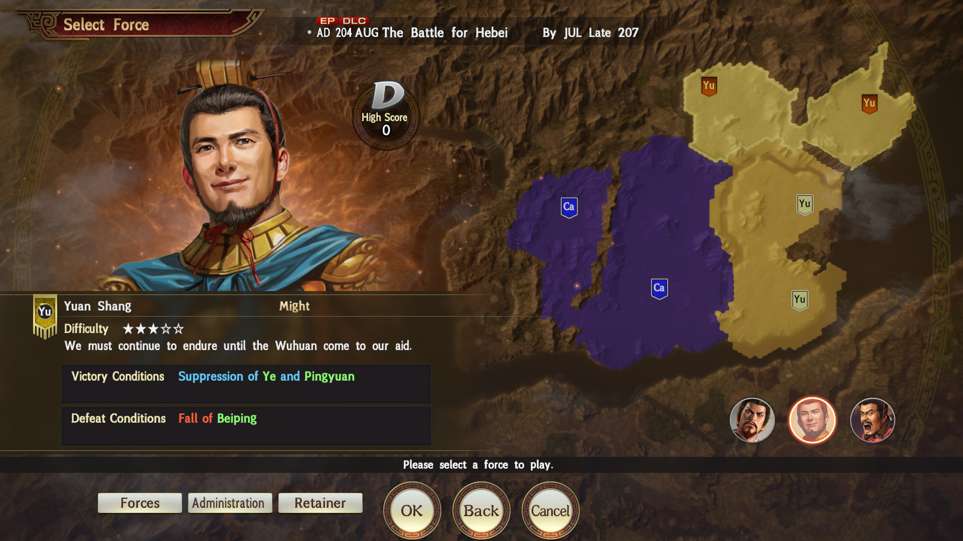 Romance of the Three Kingdoms XIII EP: Scenario for War Chronicles Mode – 3rd Wave: The Battle for Hebei