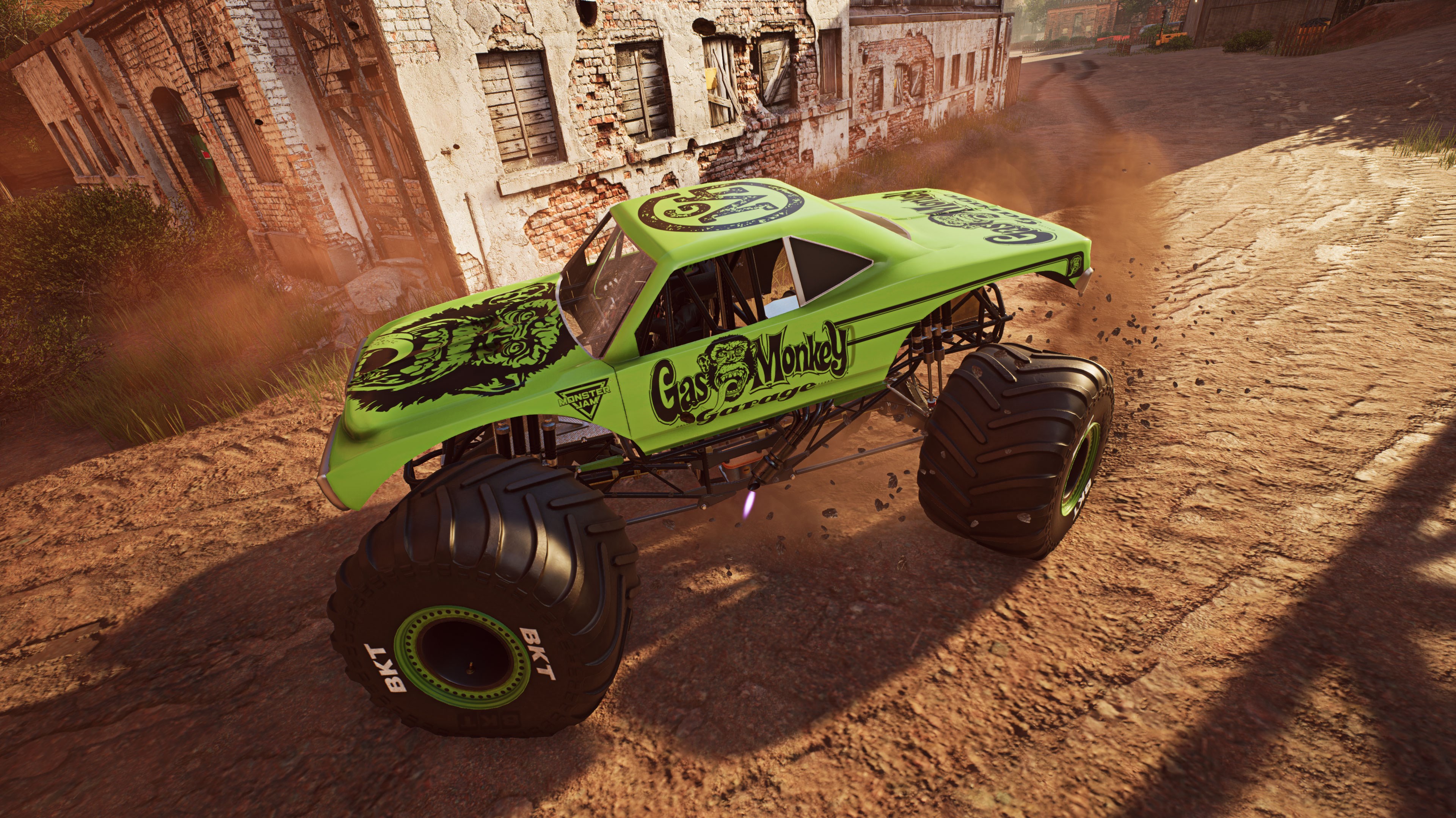 Monster Jam Steel Titans Power Out Bundle