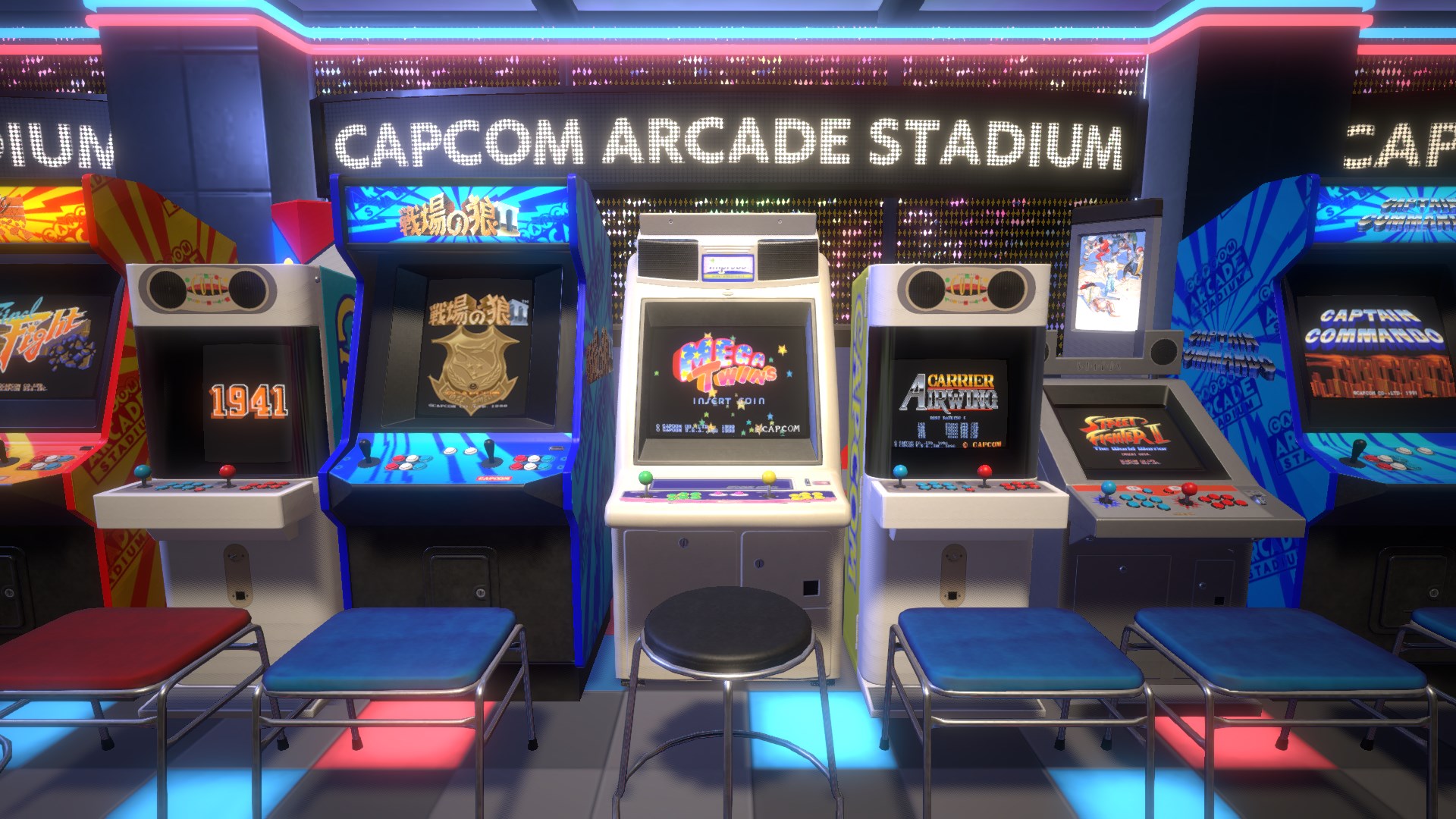 Capcom Arcade Stadium Packs 1, 2, and 3