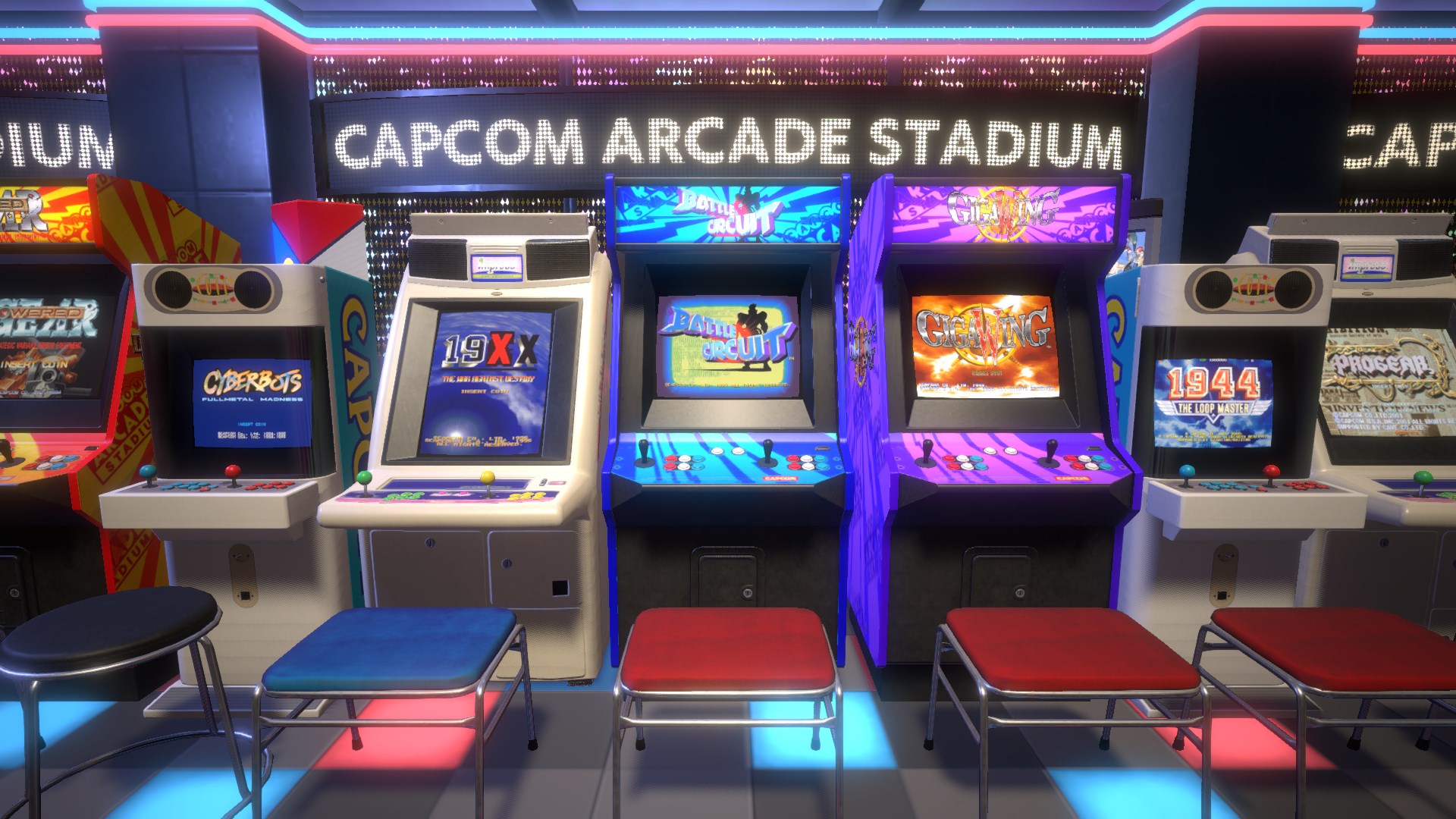 Capcom Arcade Stadium Packs 1, 2, and 3