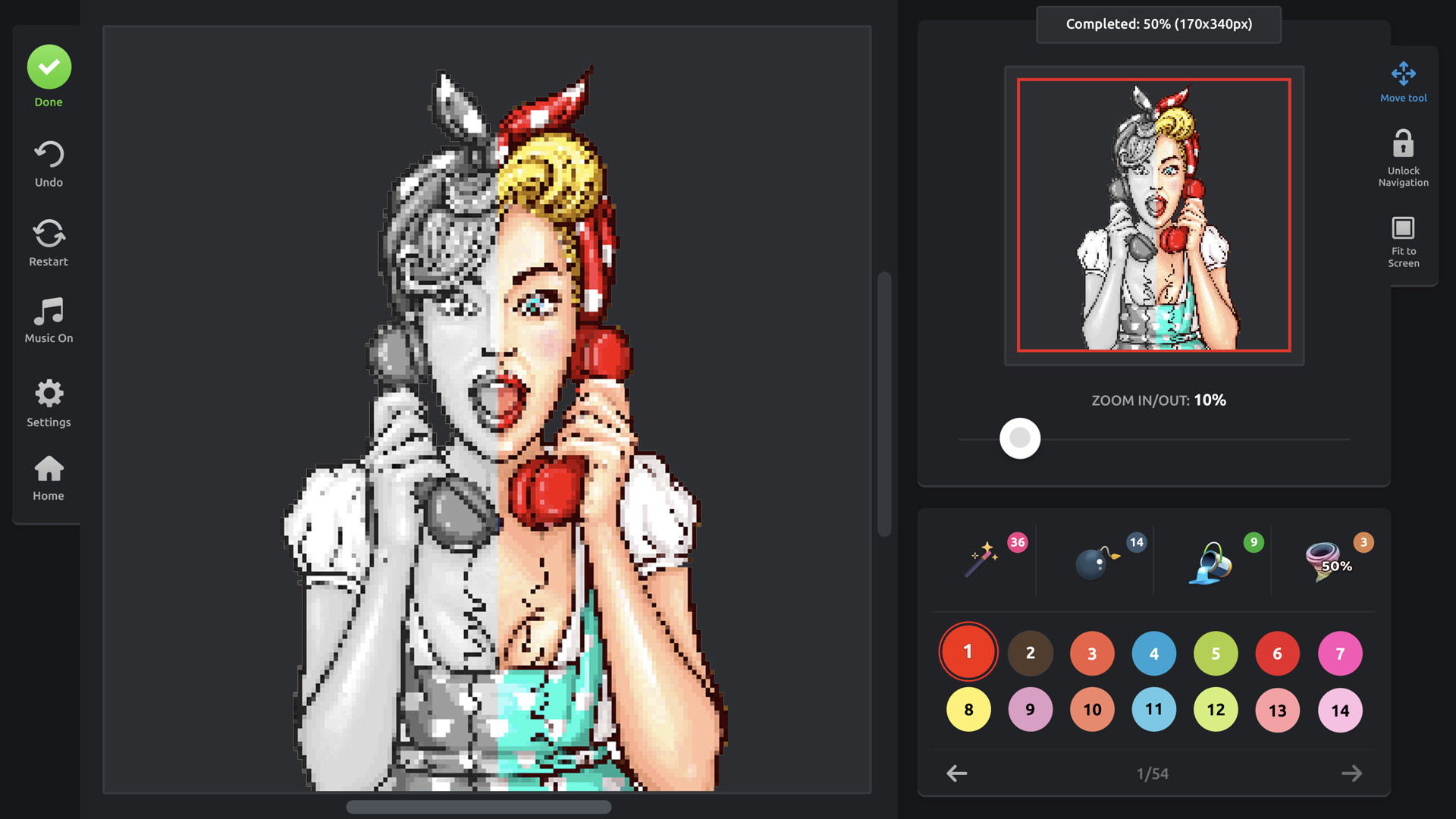 LGBT Color by Number for Adults