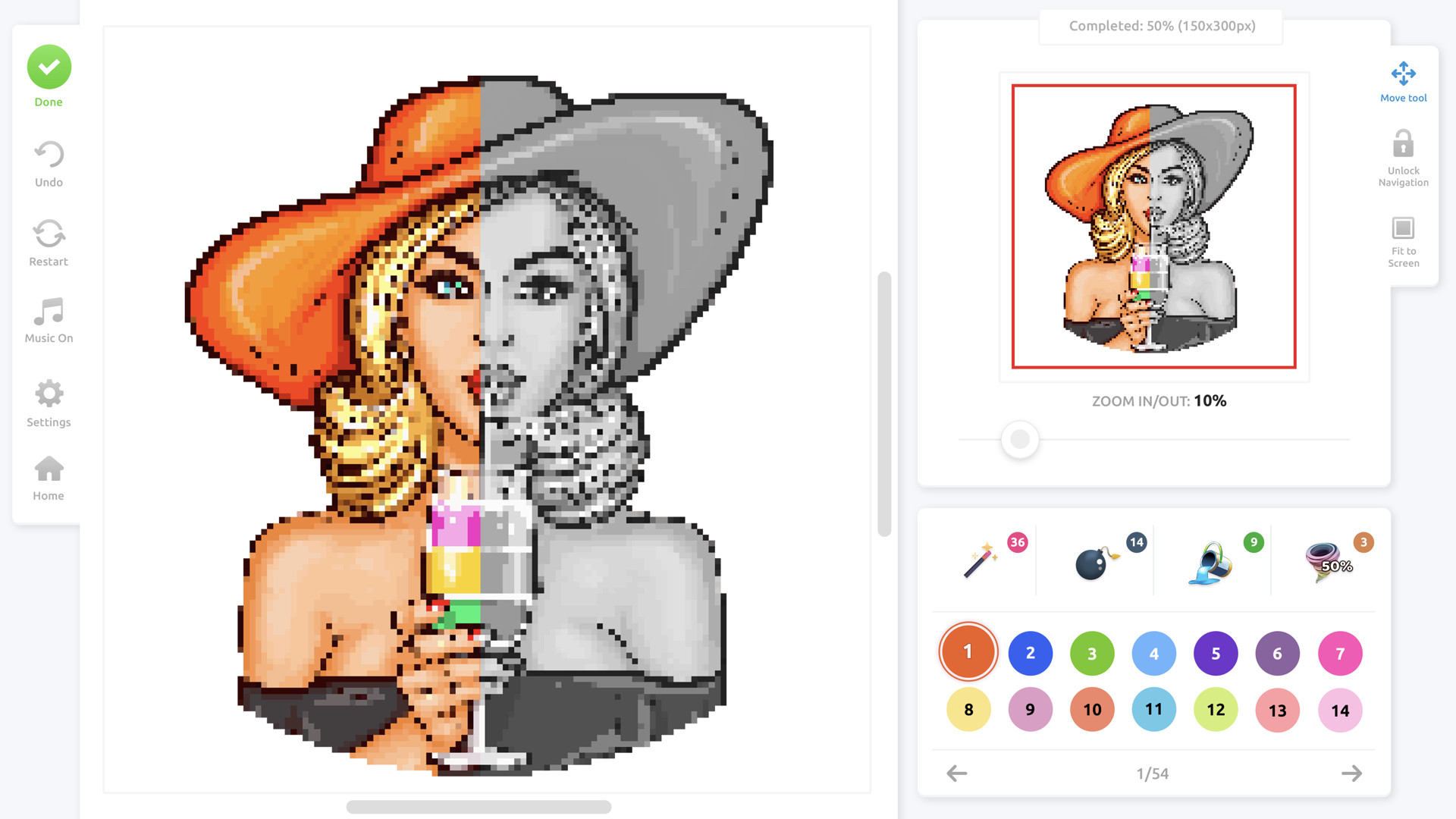 LGBT Color by Number for Adults