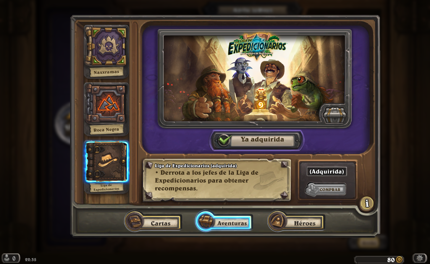 Hearthstone: The League of Explorers