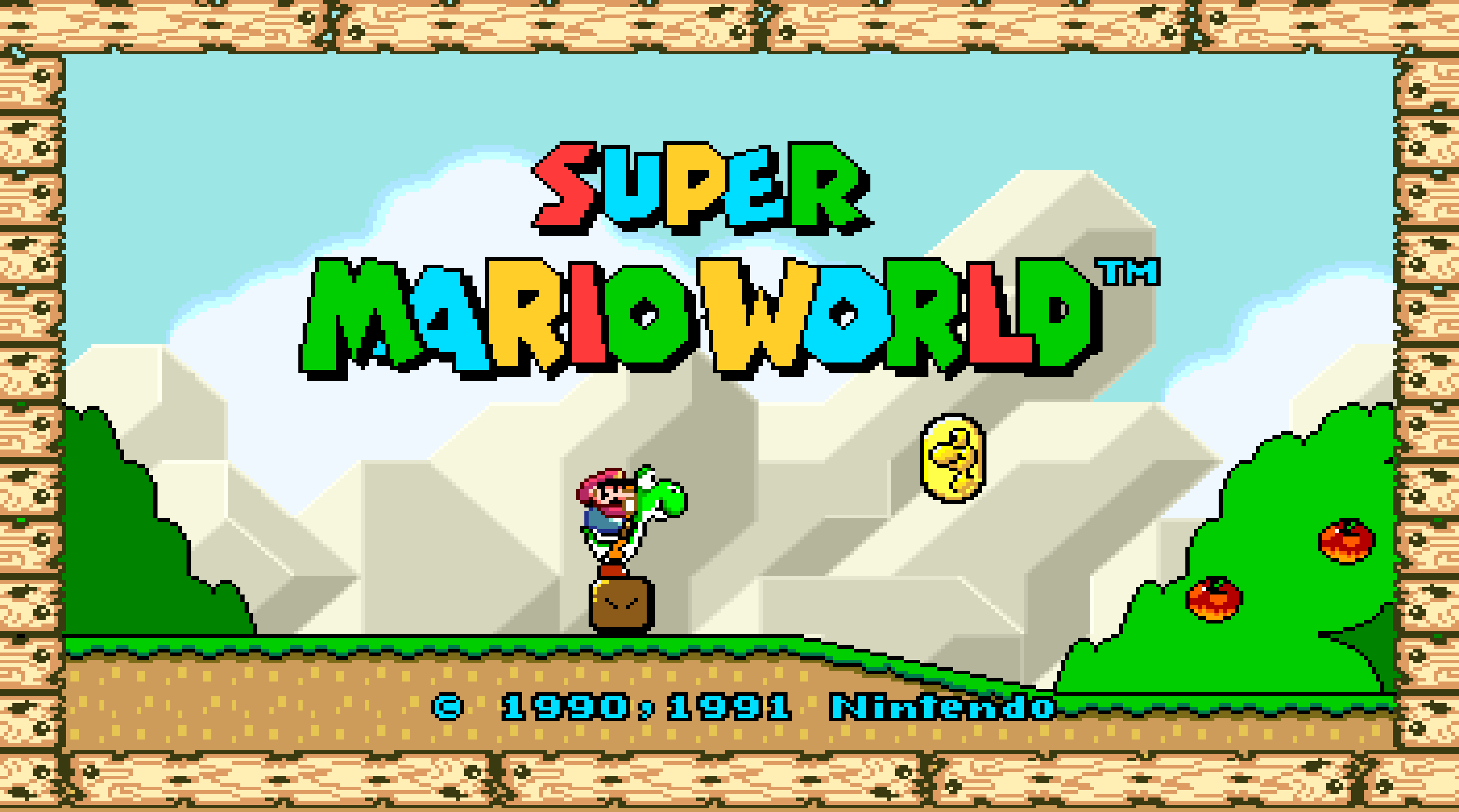 Super Mario World Widescreen