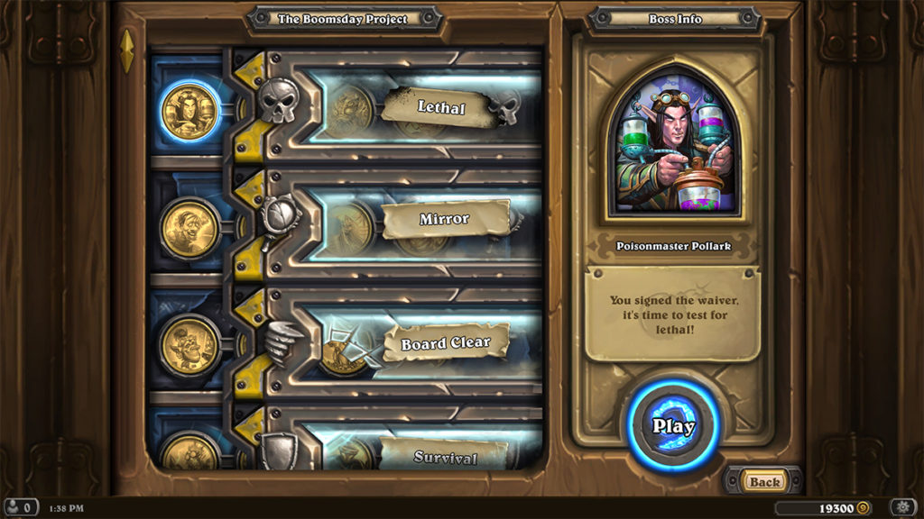 Hearthstone: The Boomsday Project