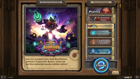 Hearthstone: The Boomsday Project
