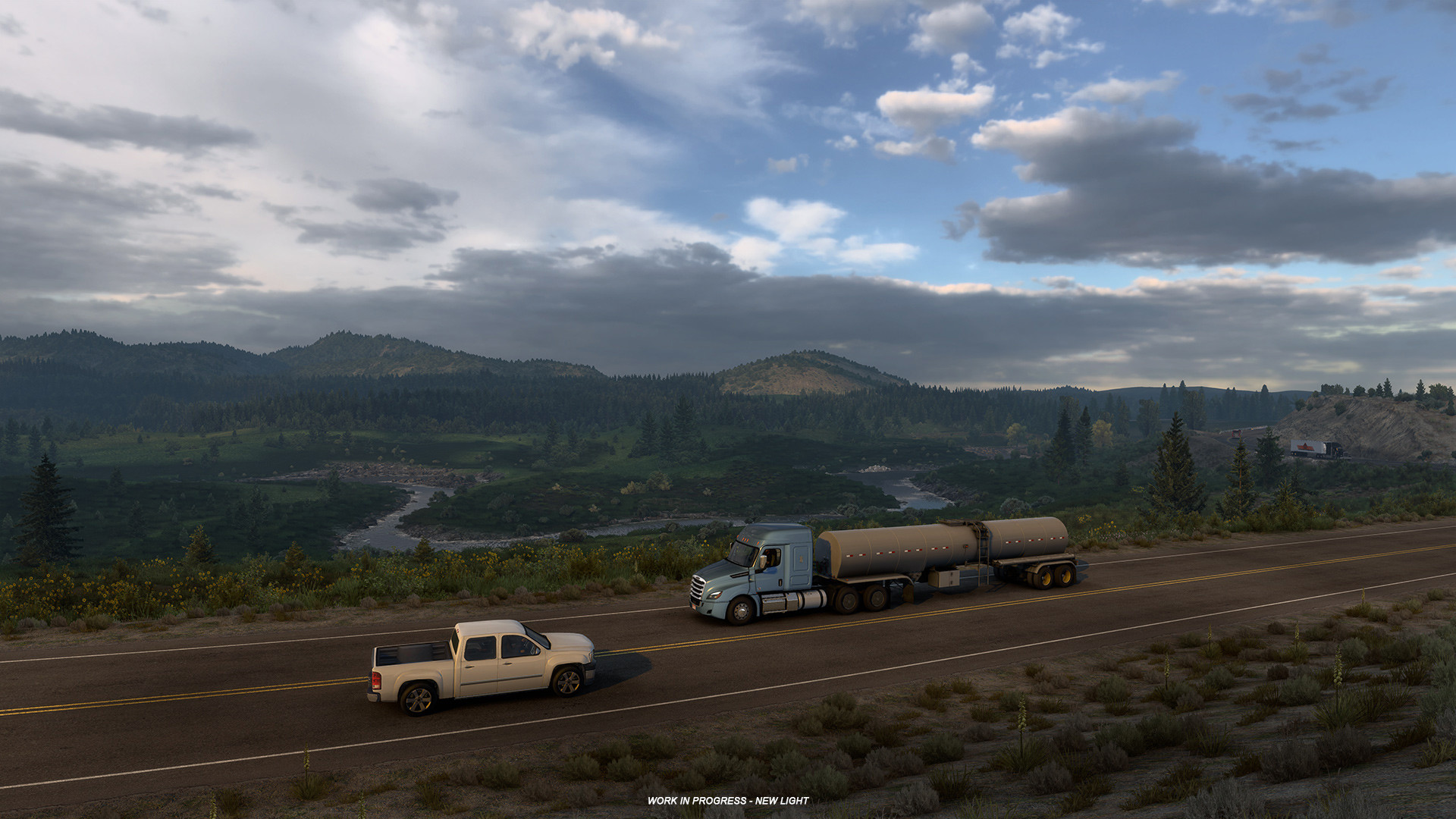 American Truck Simulator: Wyoming