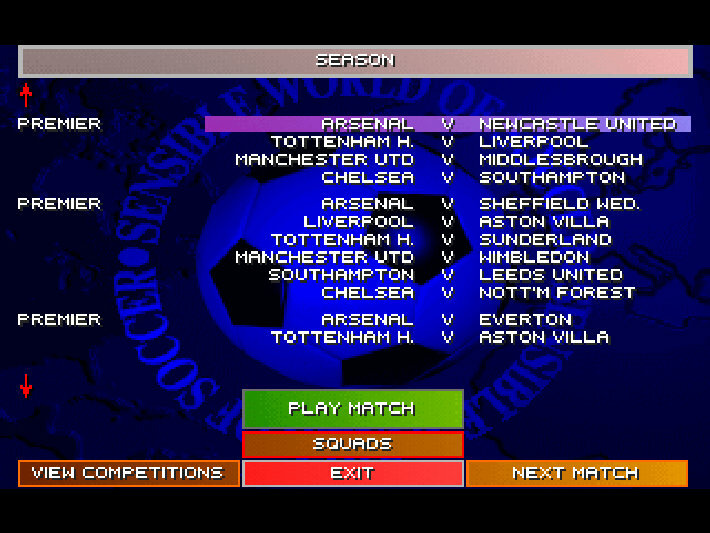 Sensible World of Soccer ’96/’97