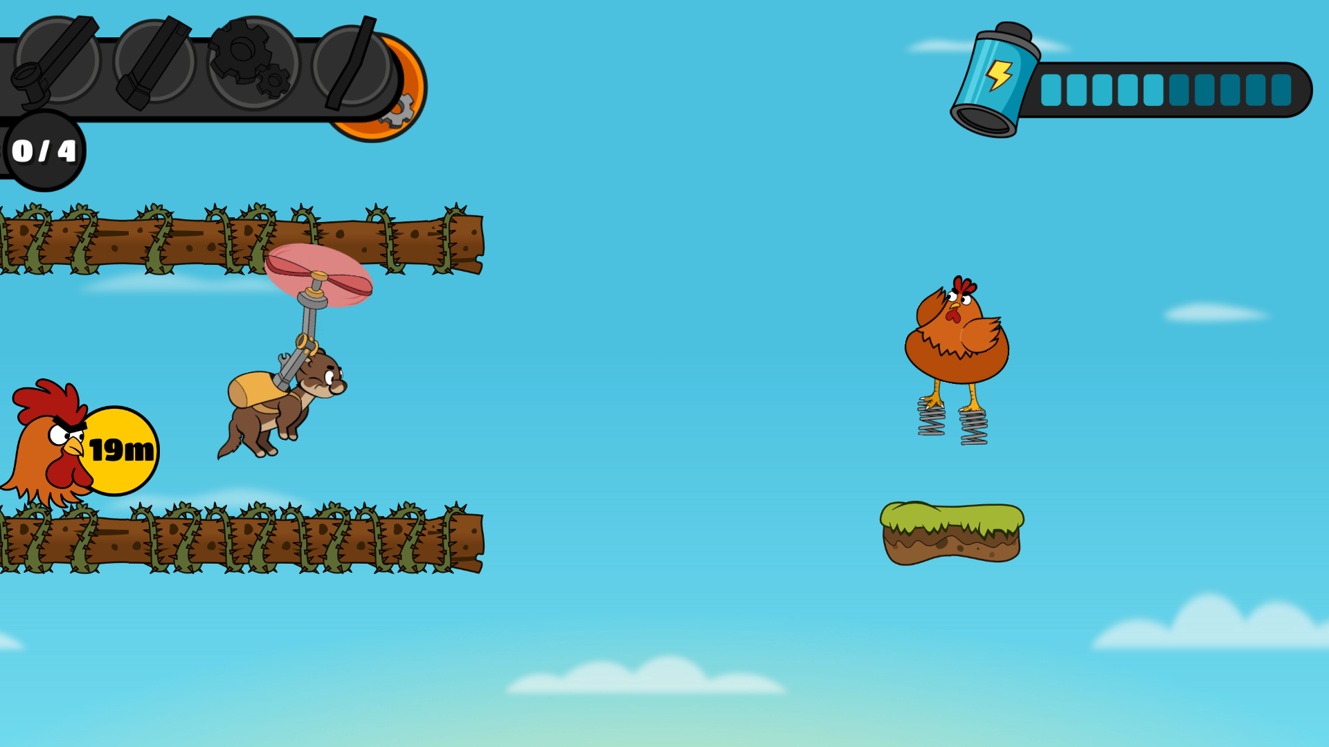 Wisly and the Chickens!