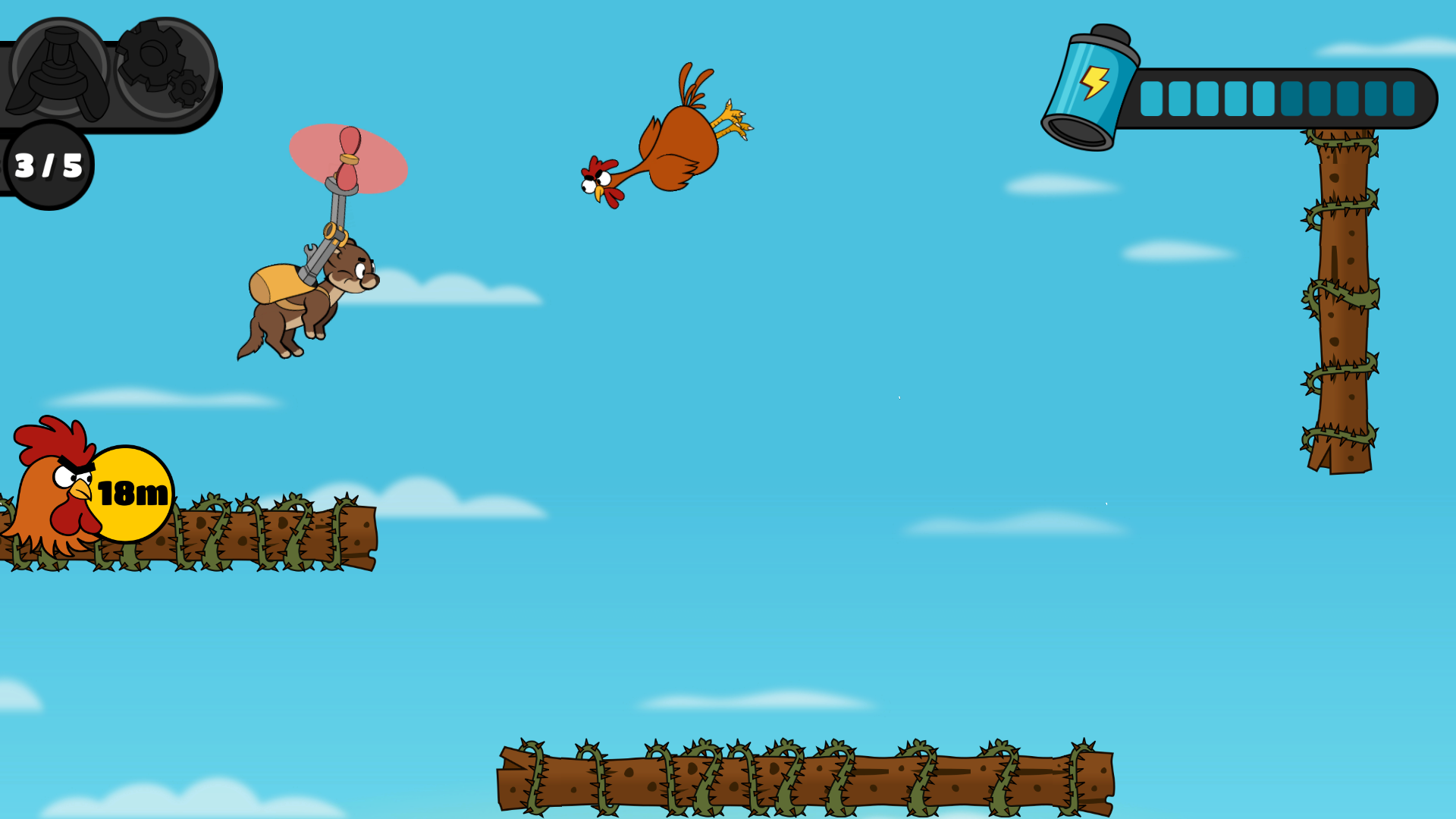 Wisly and the Chickens!