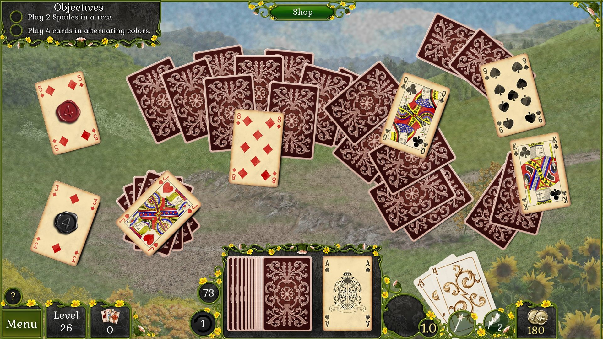 Jewel Match Solitaire: Summertime