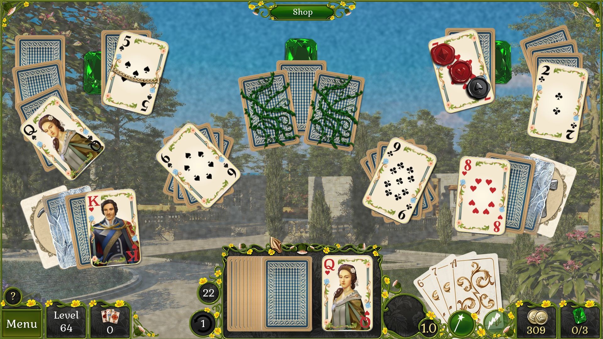 Jewel Match Solitaire: Summertime