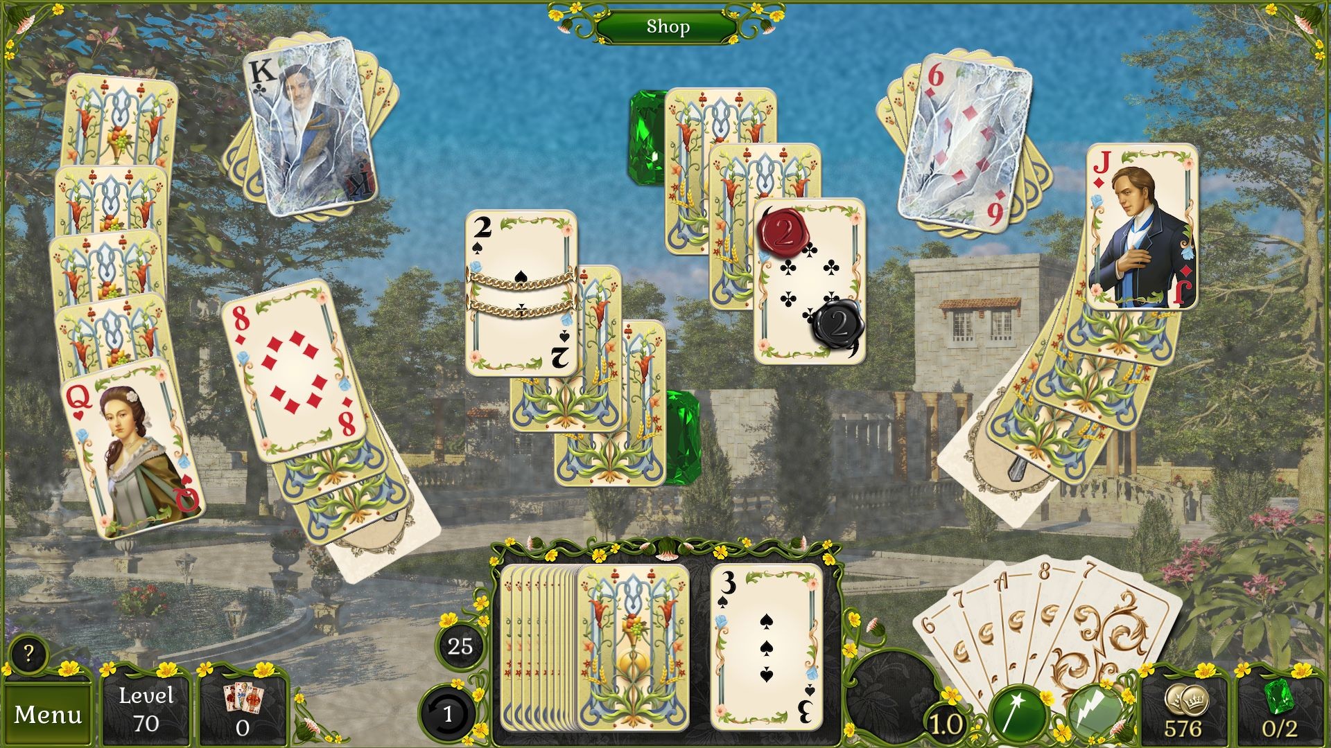 Jewel Match Solitaire: Summertime