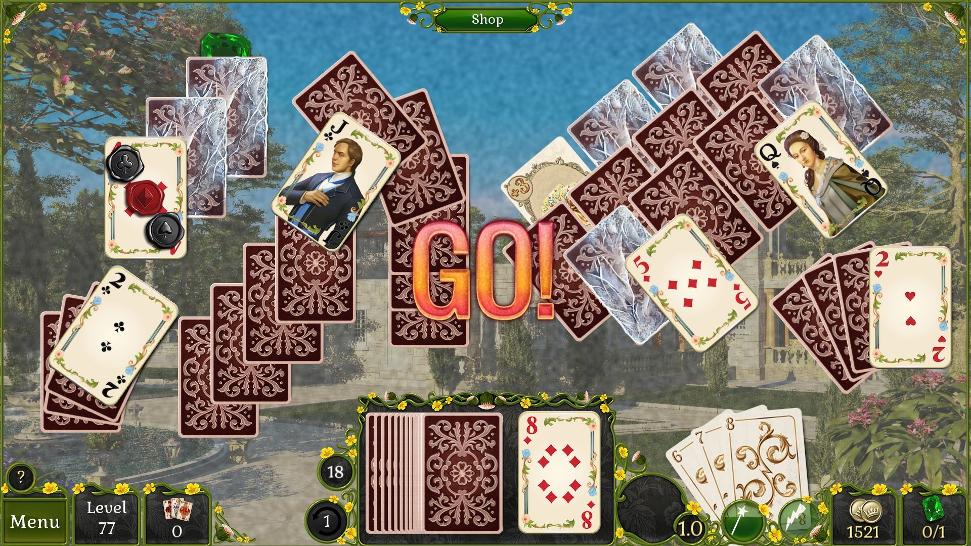 Jewel Match Solitaire: Summertime