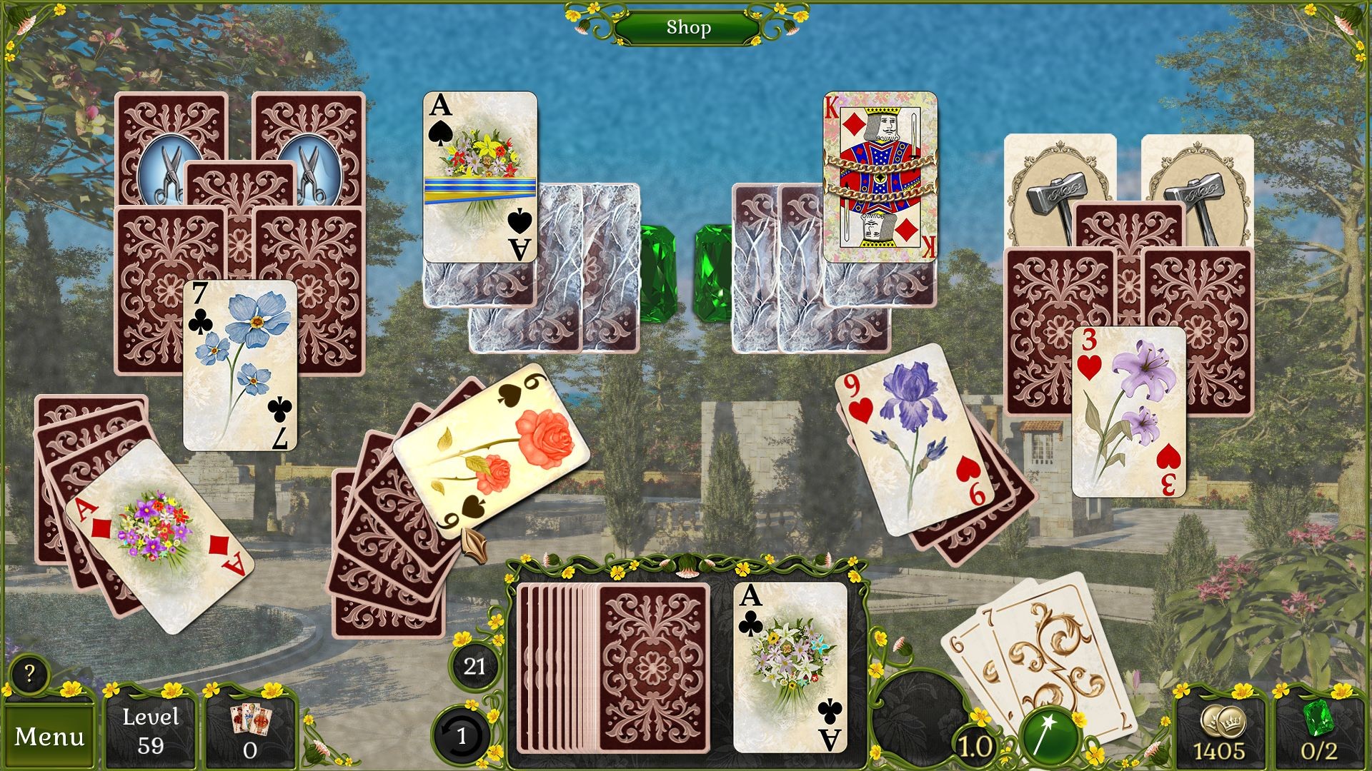 Jewel Match Solitaire: Summertime