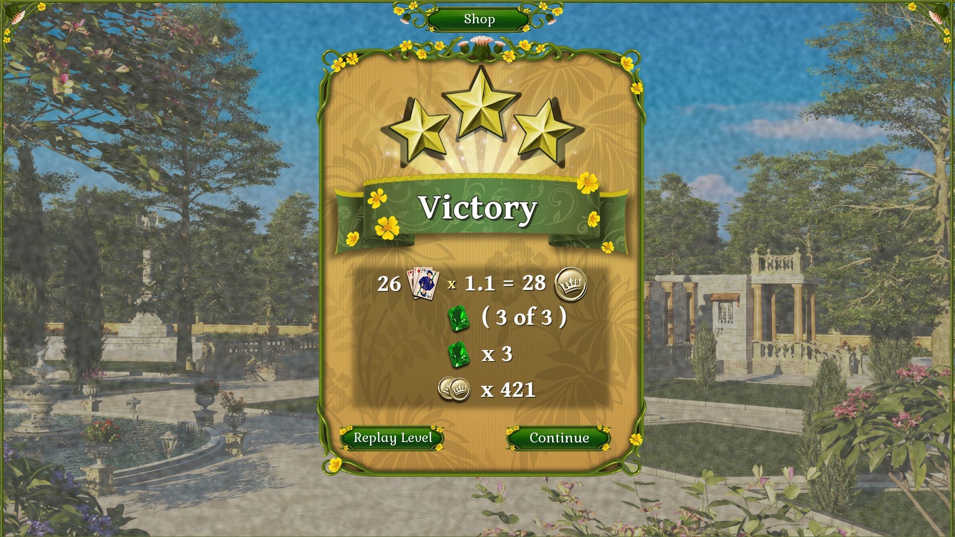 Jewel Match Solitaire: Summertime
