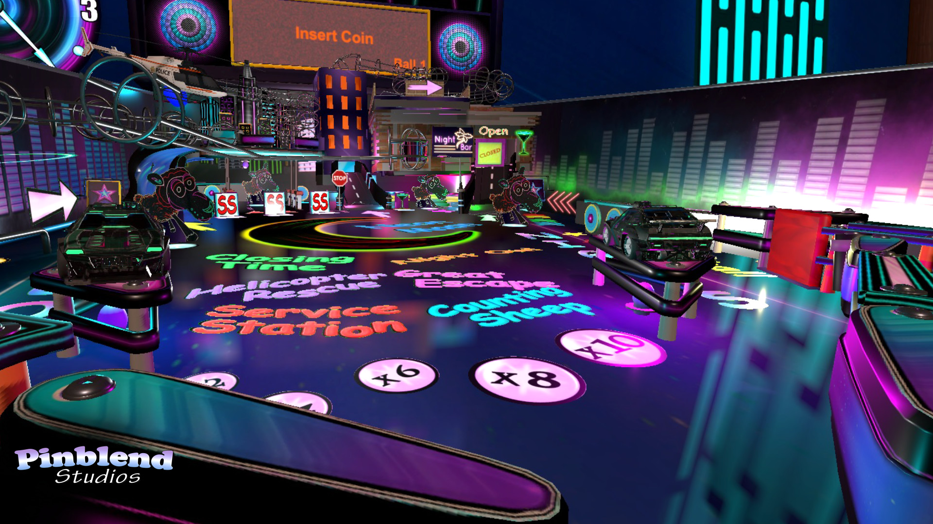 Neon Nights Pinball