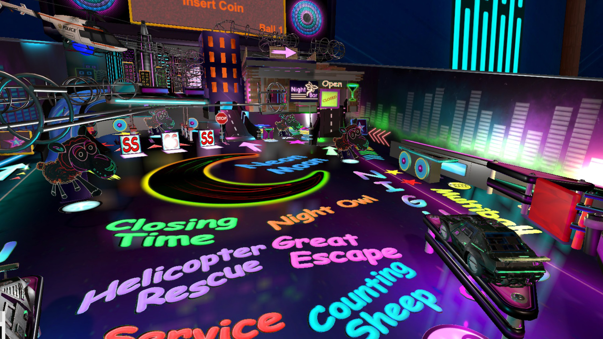 Neon Nights Pinball