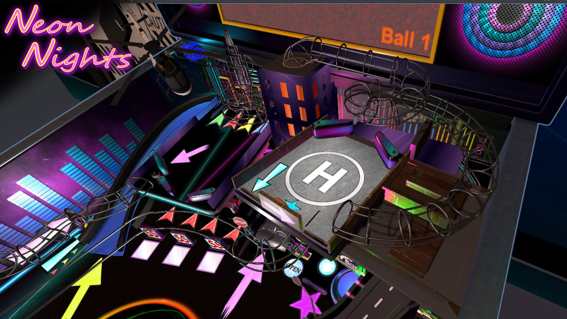 Neon Nights Pinball
