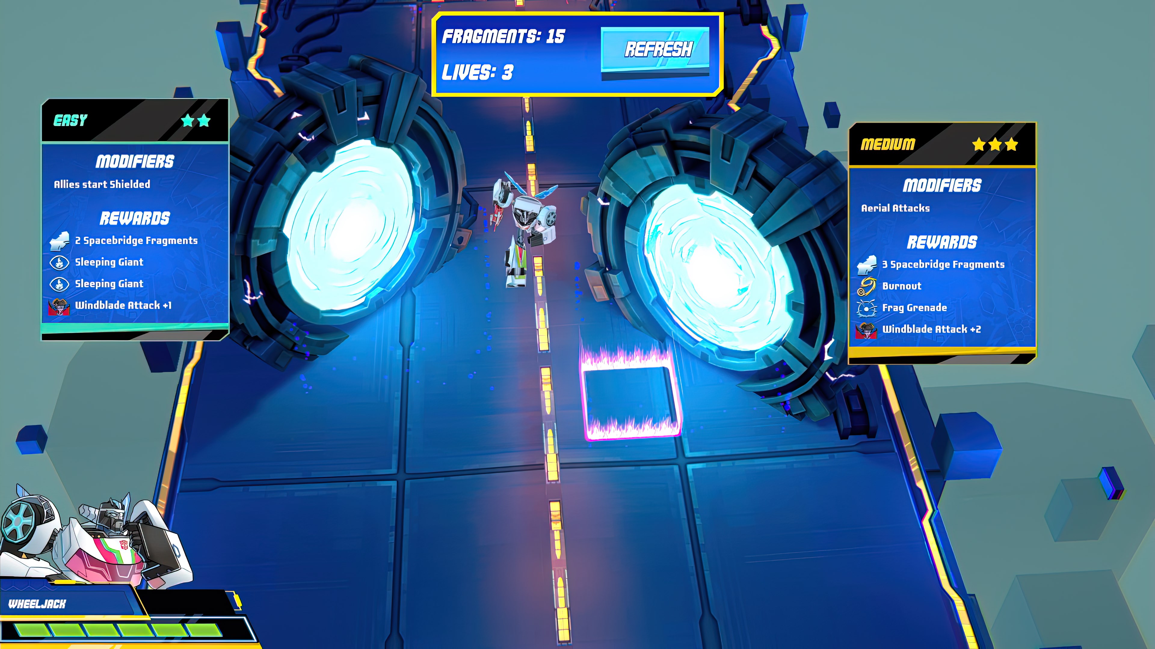 Transformers: Battlegrounds – Shattered Spacebridge