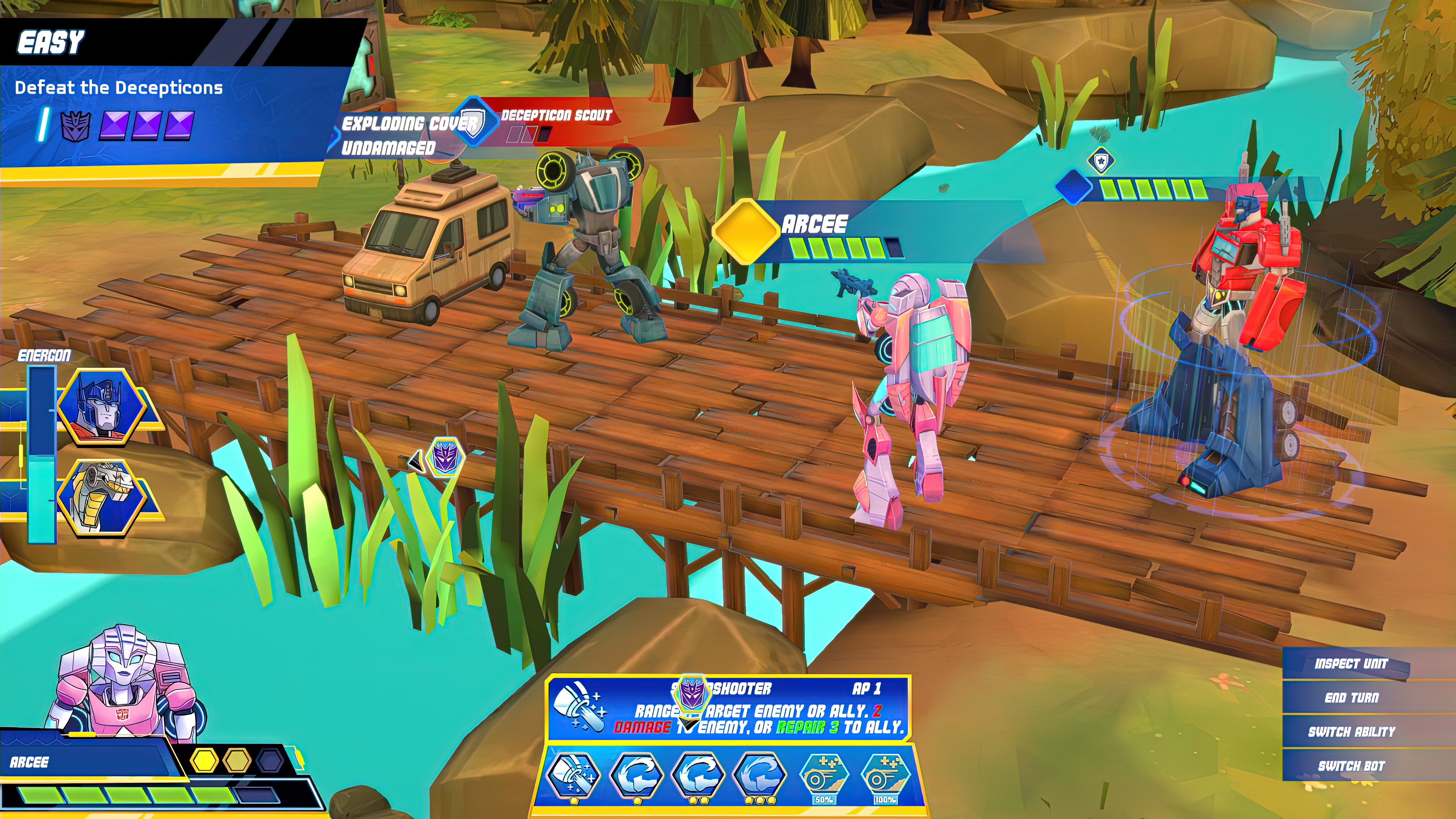 Transformers: Battlegrounds – Shattered Spacebridge