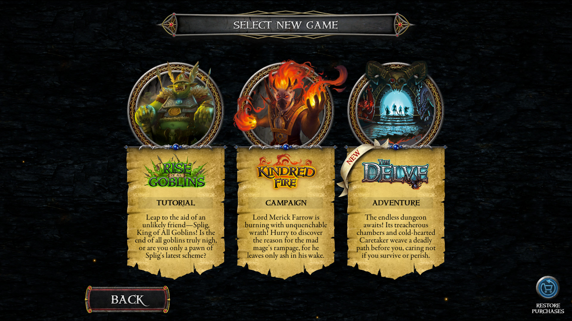 Descent: Road to Legend – The Delve