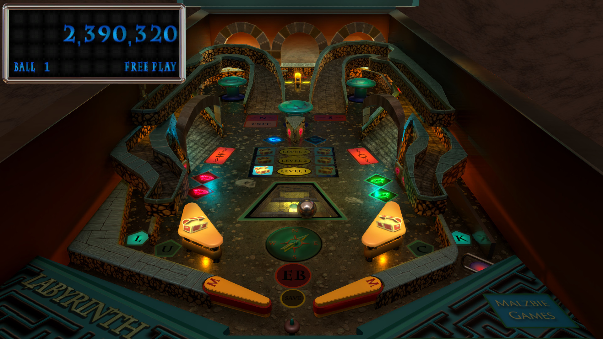 Malzbie’s Pinball Collection: Labyrinth