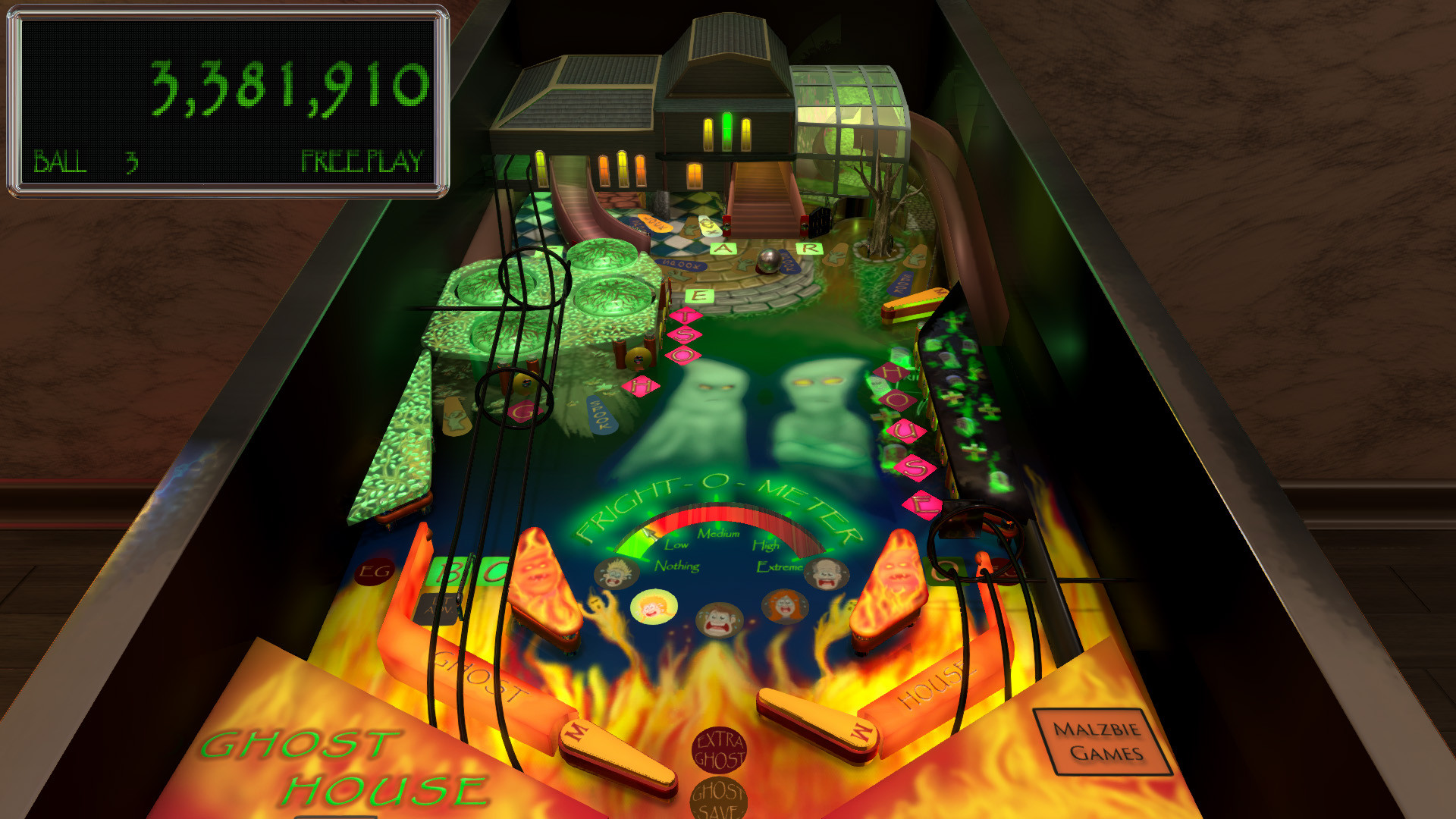 Malzbie’s Pinball Collection: Ghost House