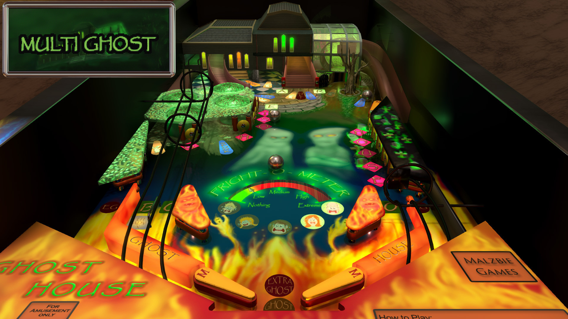 Malzbie’s Pinball Collection: Ghost House