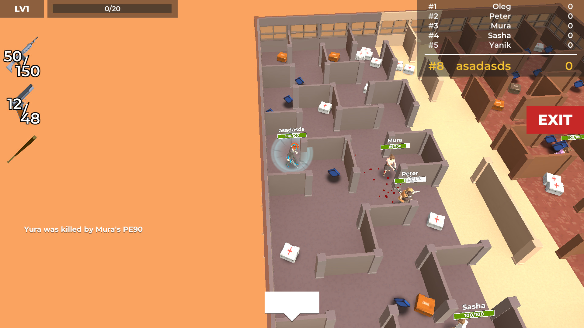 Office Strike War: Multiplayer Battle Royale