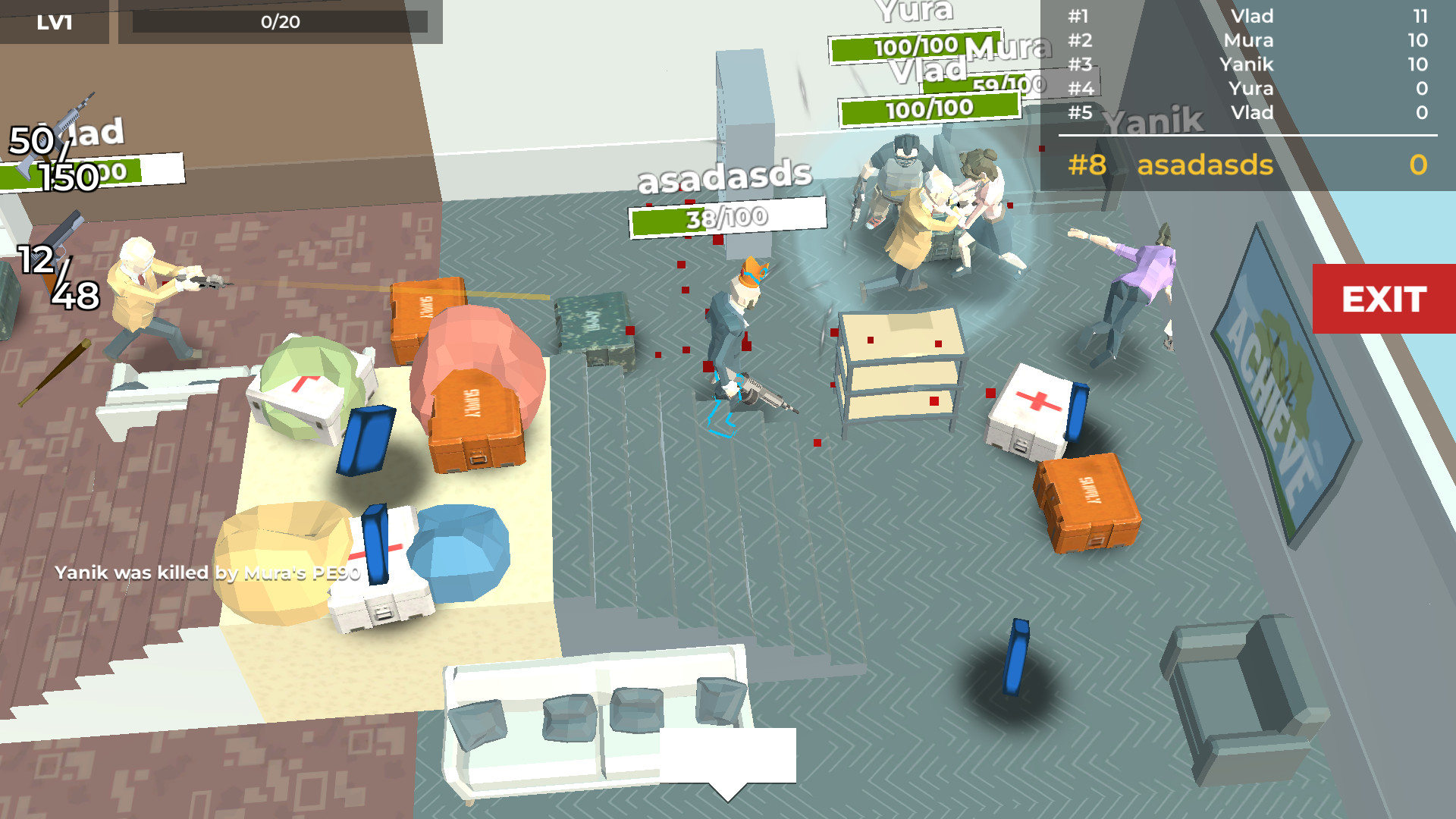 Office Strike War: Multiplayer Battle Royale