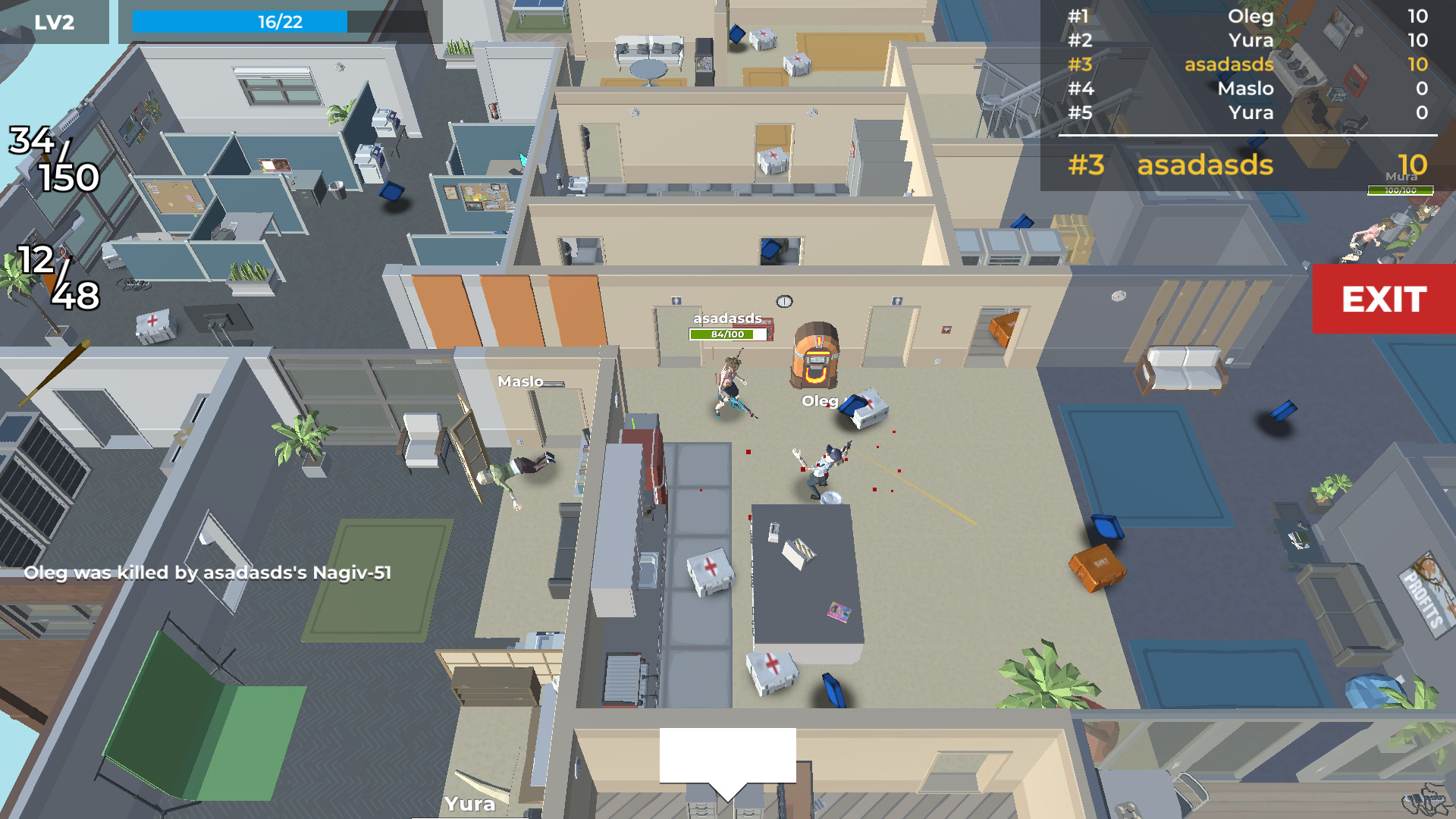 Office Strike War: Multiplayer Battle Royale