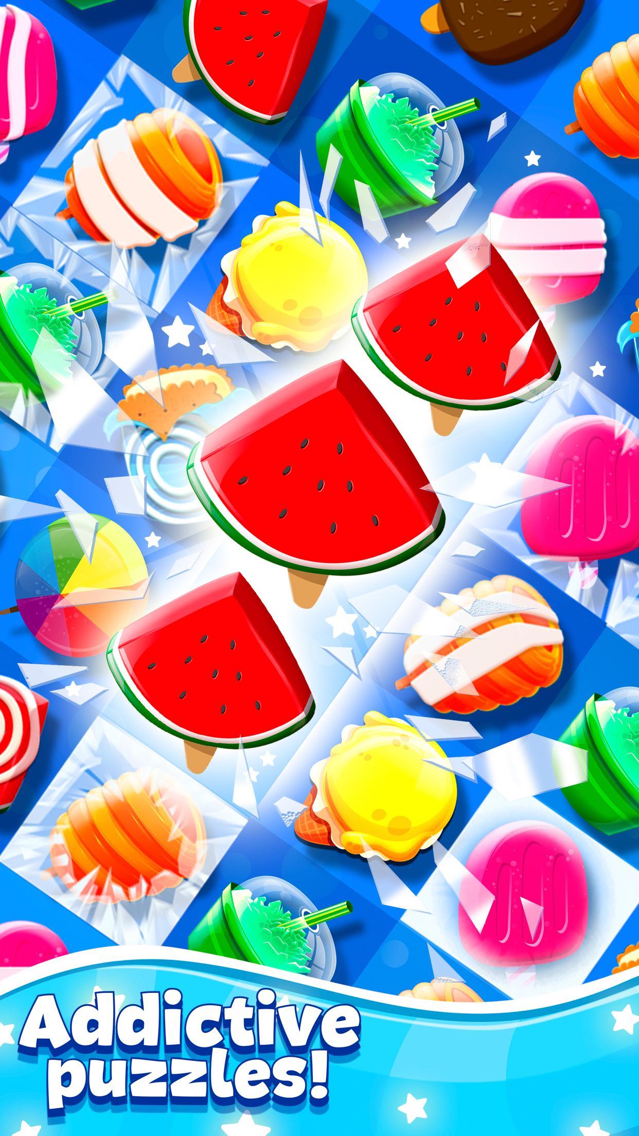 Candy Ice Cream Jam Match 3