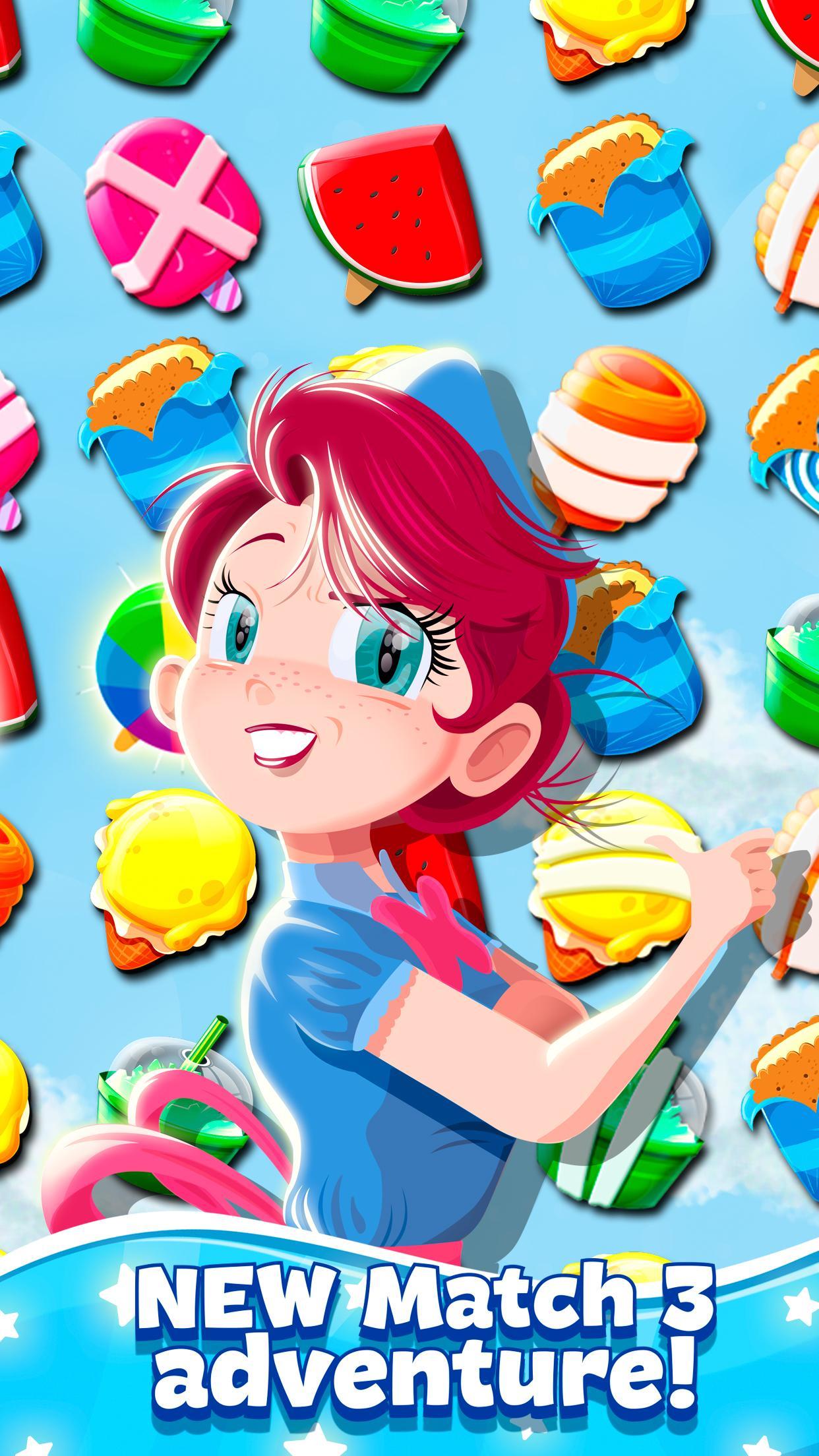 Candy Ice Cream Jam Match 3