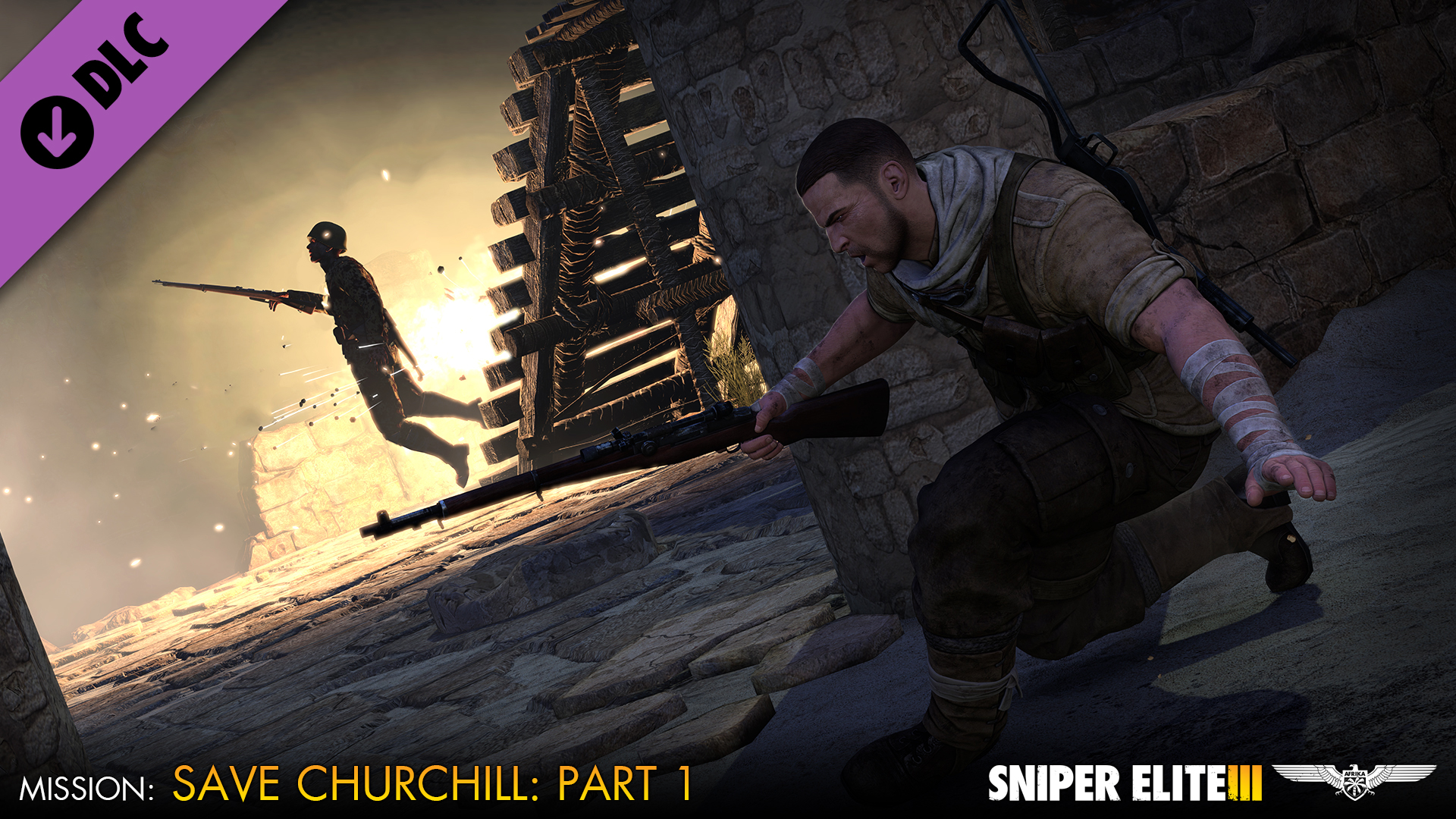 Sniper Elite III: Save Churchill Part 1 – In Shadows