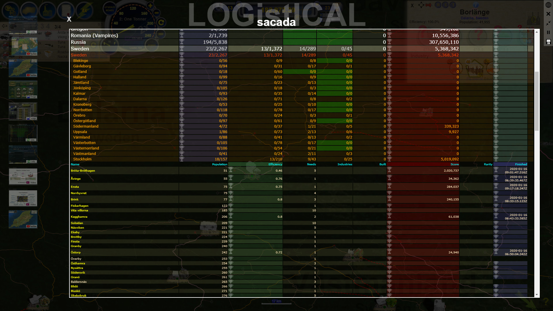 Logistical 2: Sweden
