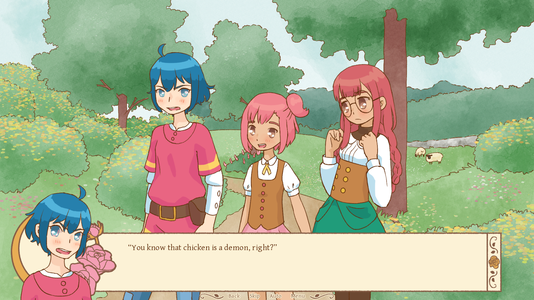 Rose Knight and Thorn Witch