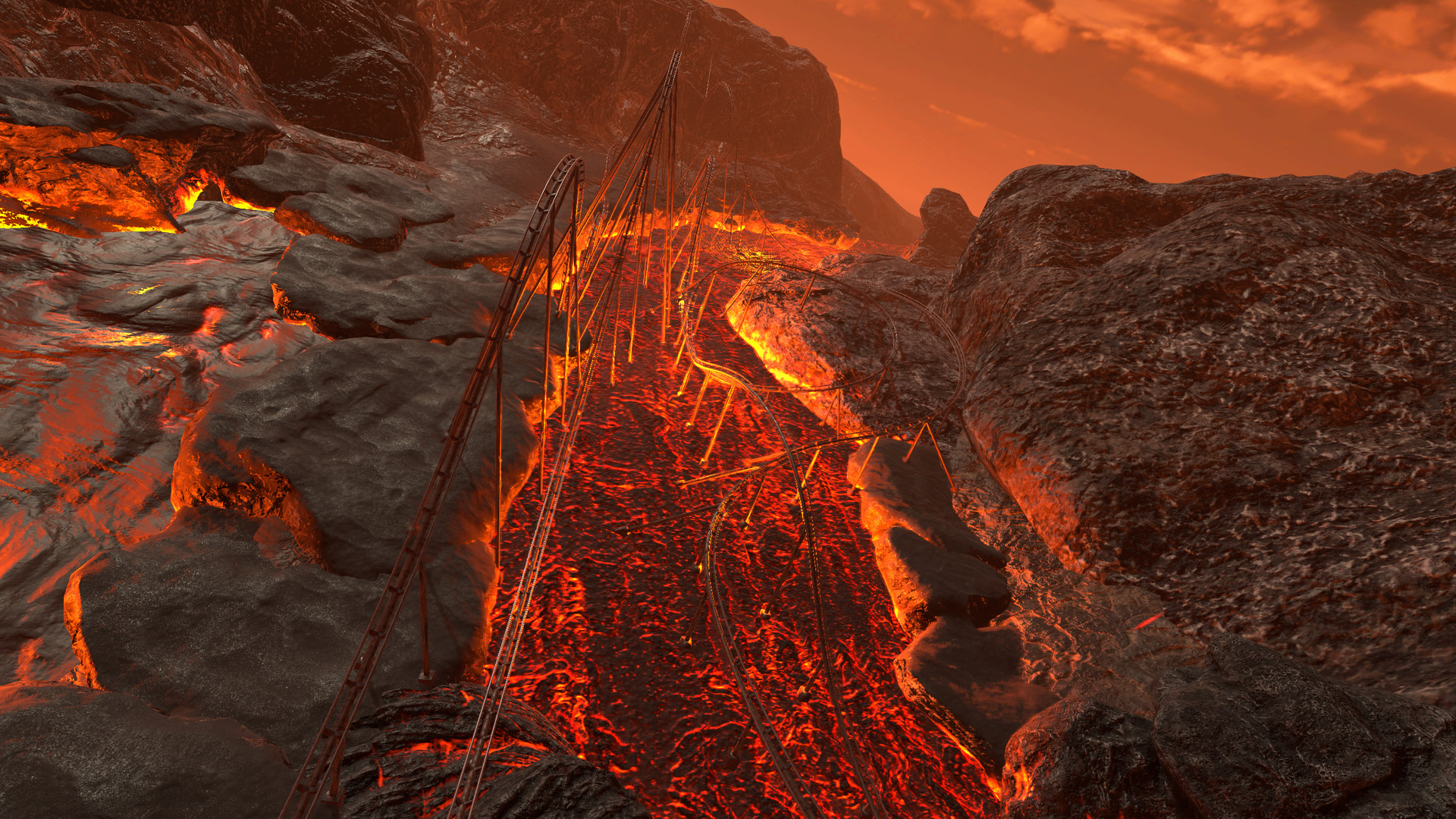 Epic Roller Coasters: Tuwhena Volcano