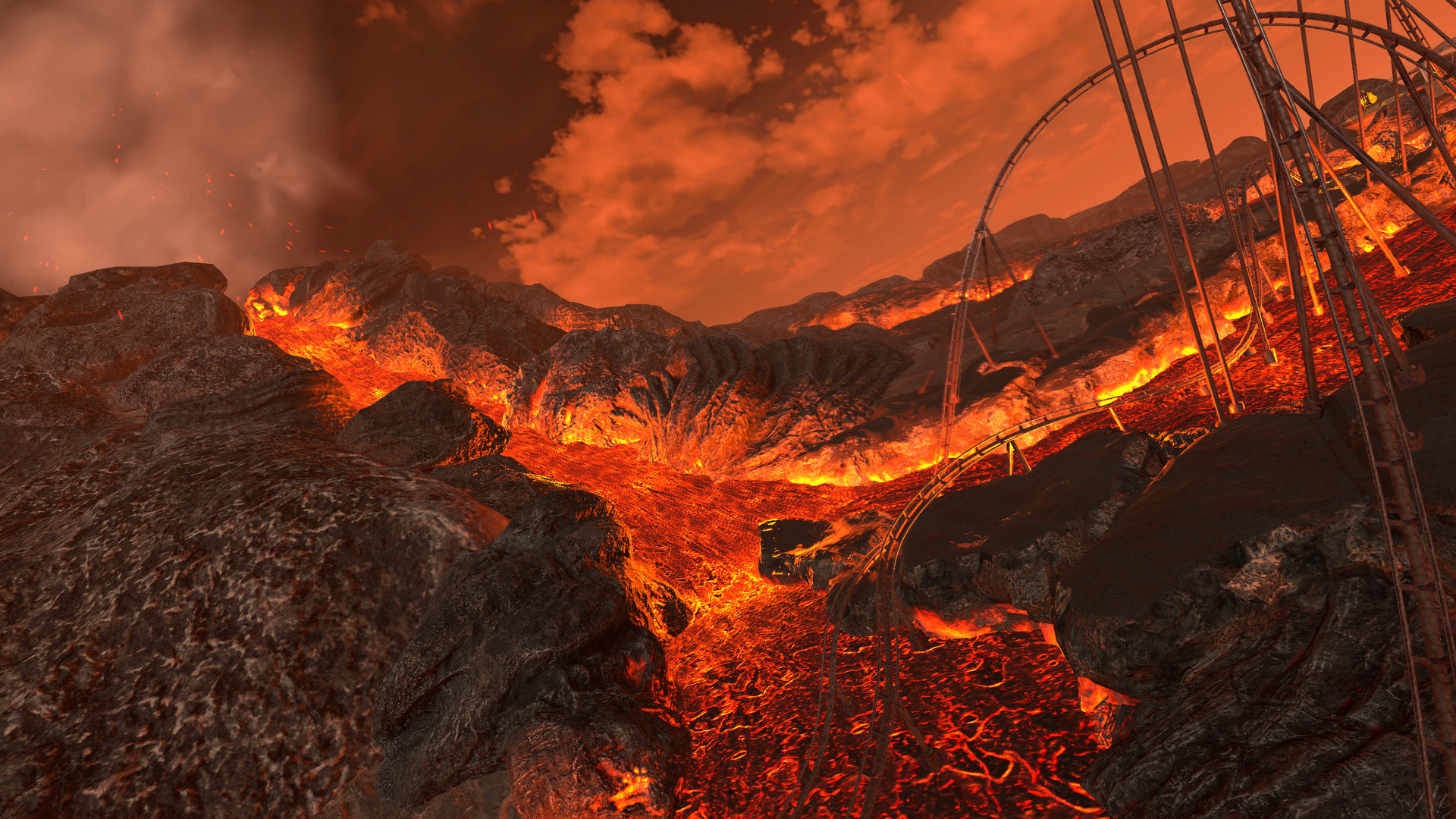 Epic Roller Coasters: Tuwhena Volcano