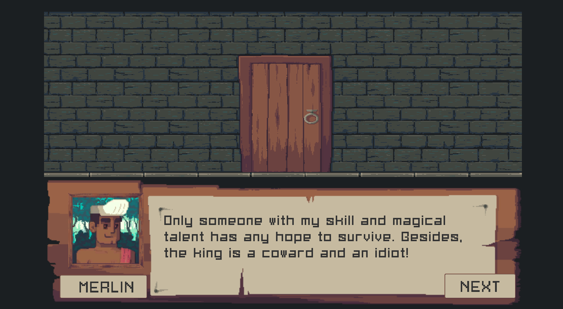 Origins of Merlin: Muscles and Magic