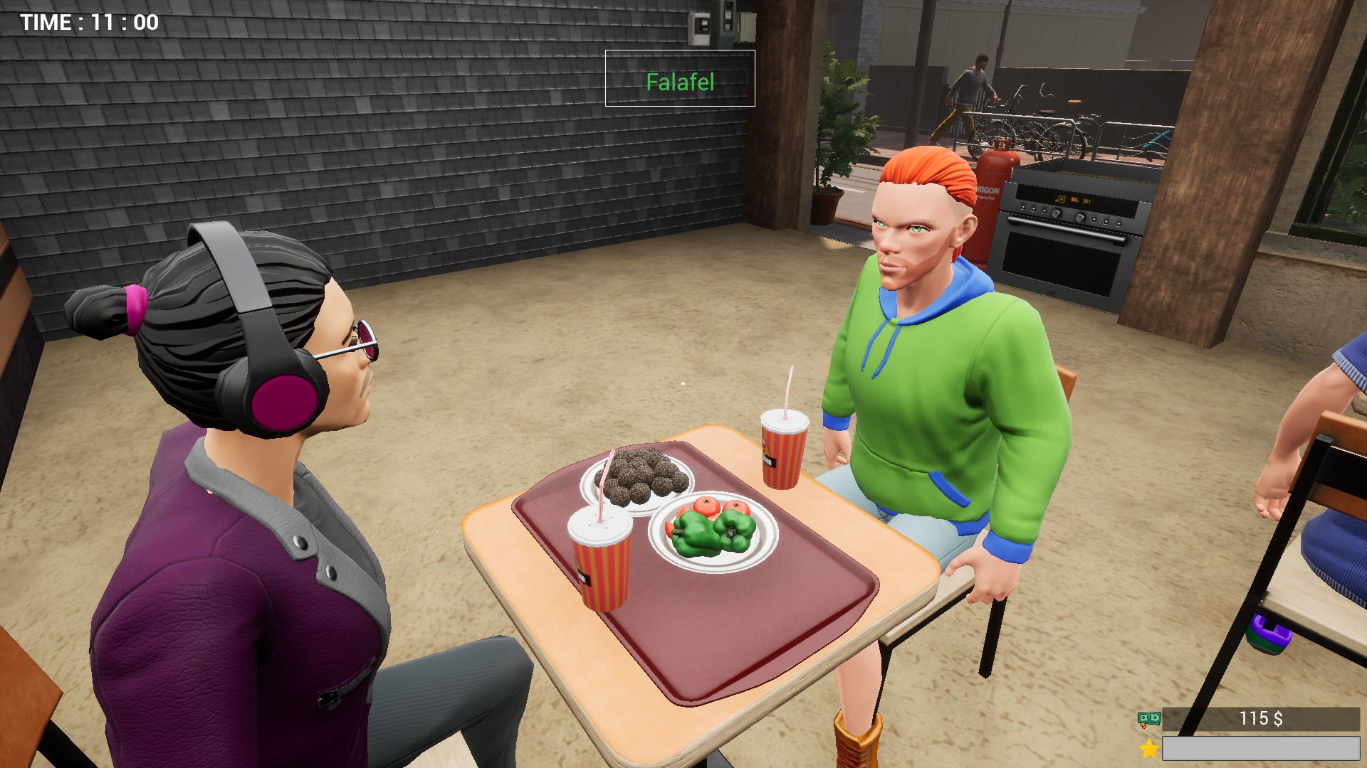 Falafel Restaurant Simulator