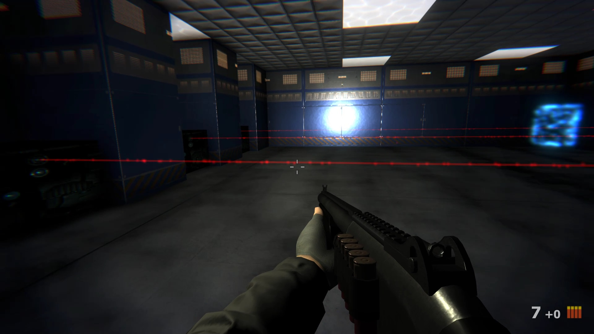 Shotgun, Dungeons, Laser Traps