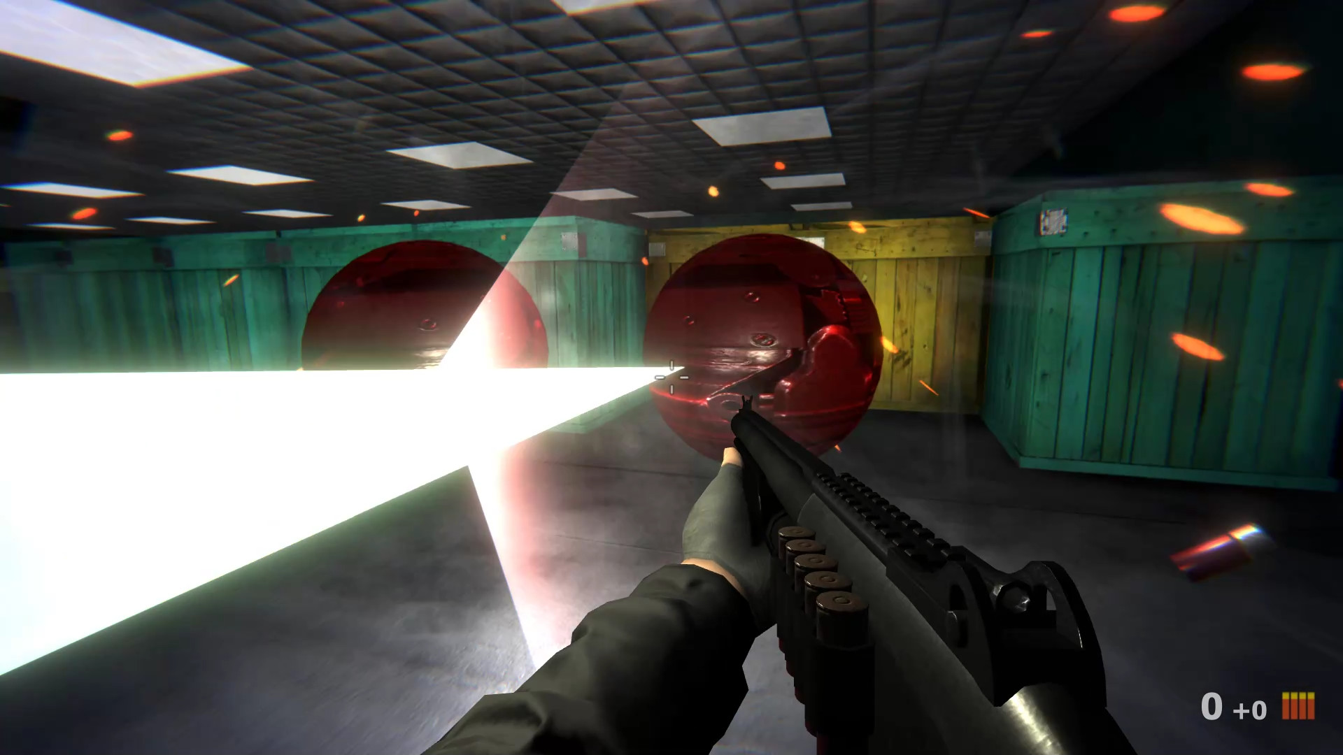 Shotgun, Dungeons, Laser Traps