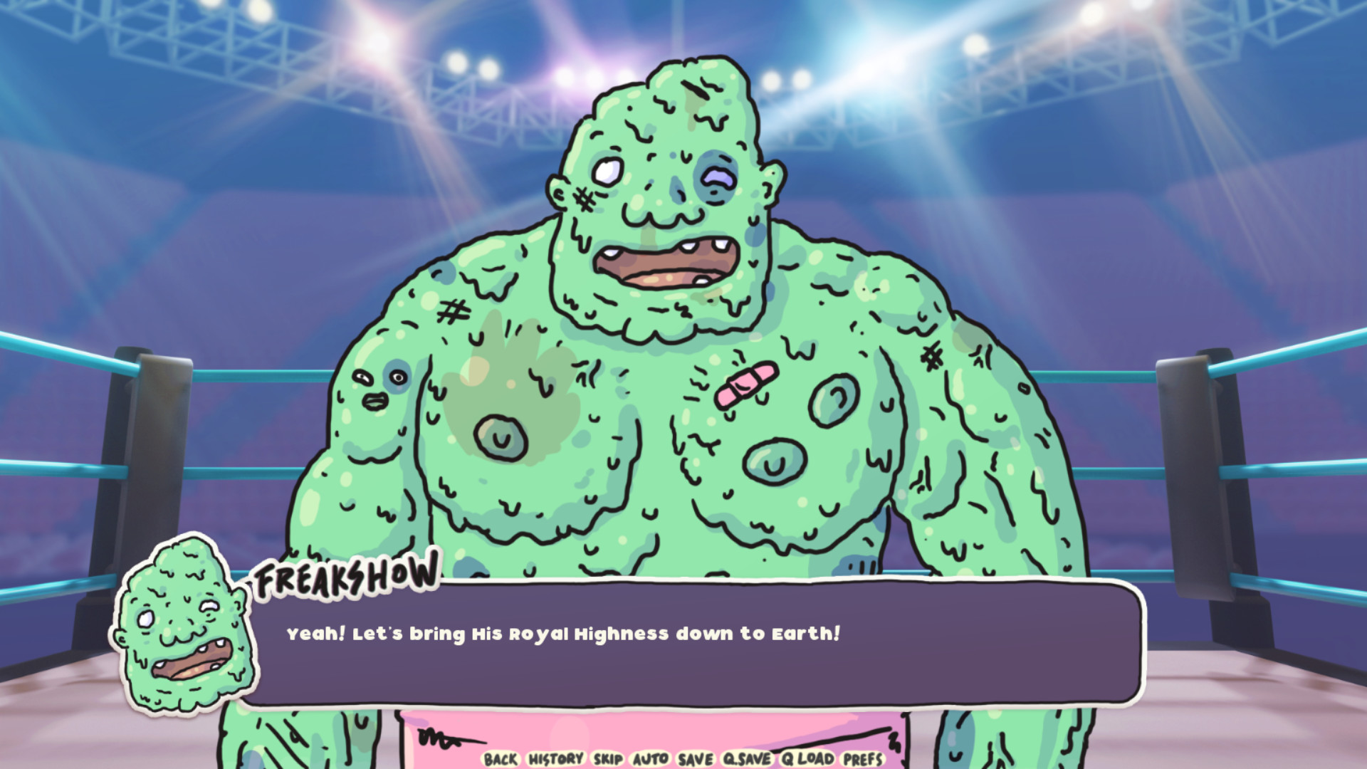 Wrestling With Emotions: New Kid on the Block