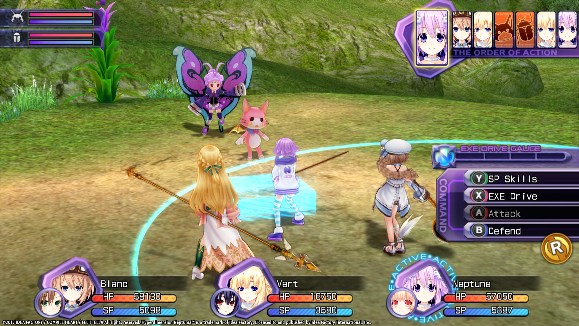 Hyperdimension Neptunia Re;Birth1: Lily-ad Dungeon