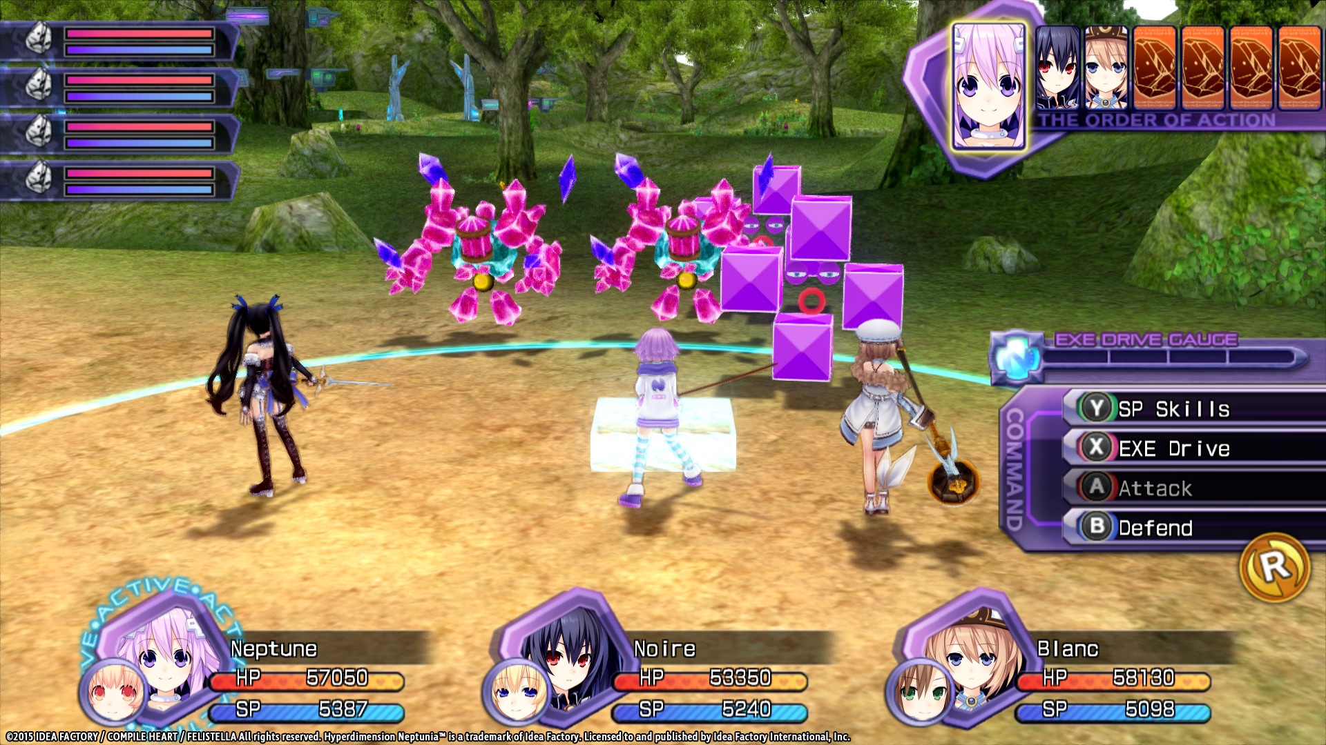 Hyperdimension Neptunia Re;Birth1: Lily-ad Dungeon