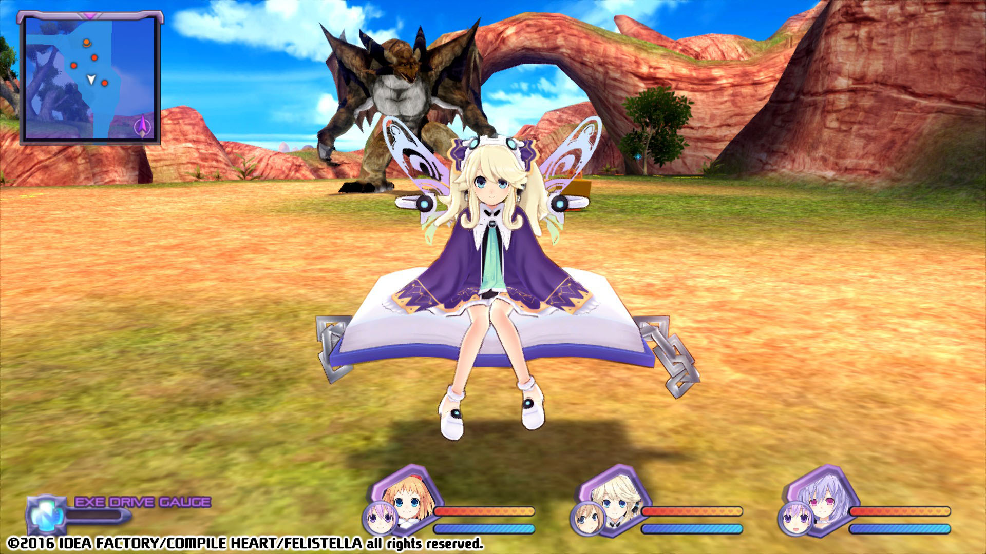 Hyperdimension Neptunia Re;Birth1: Histoire Battle Entry