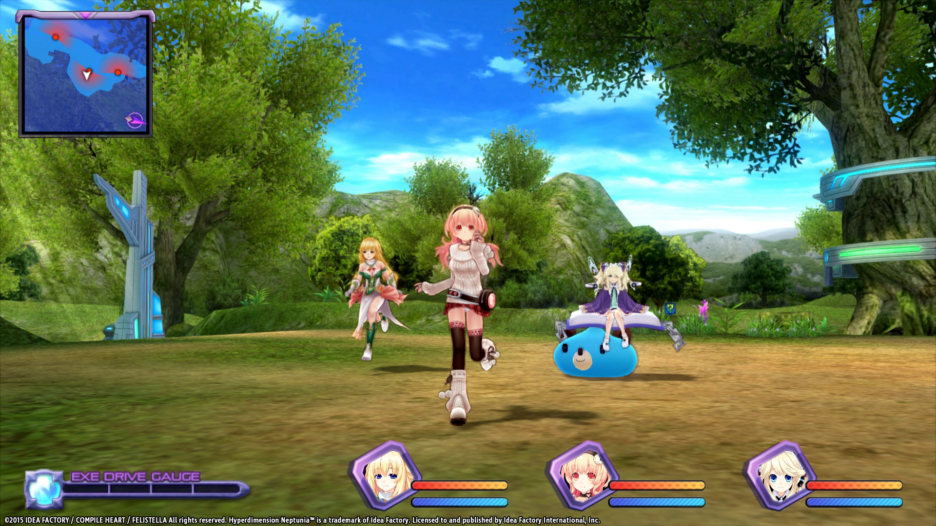 Hyperdimension Neptunia Re;Birth1: Tag Along DLC